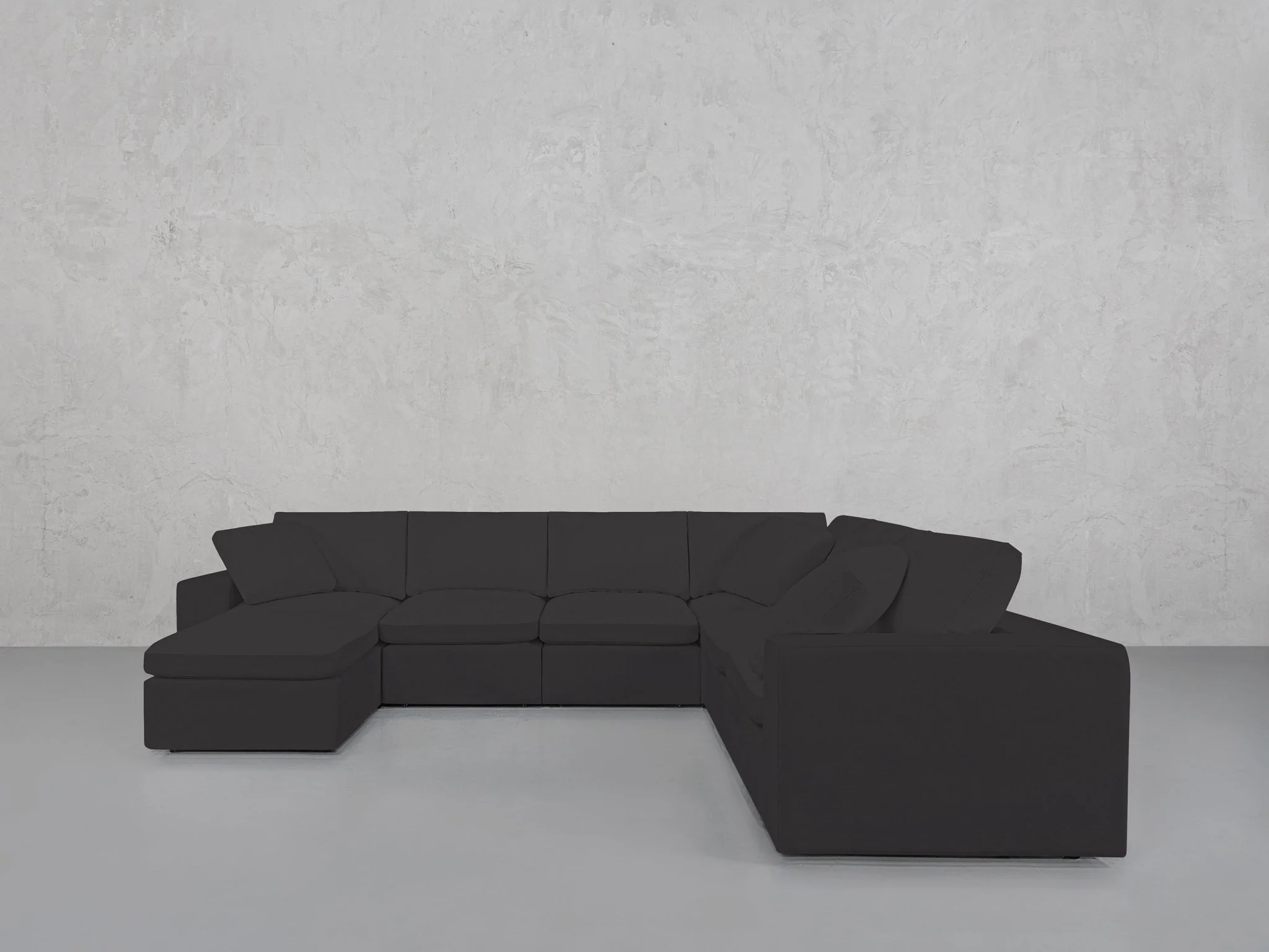 7-Seat Modular Chaise Corner Right Sectional - Image 186