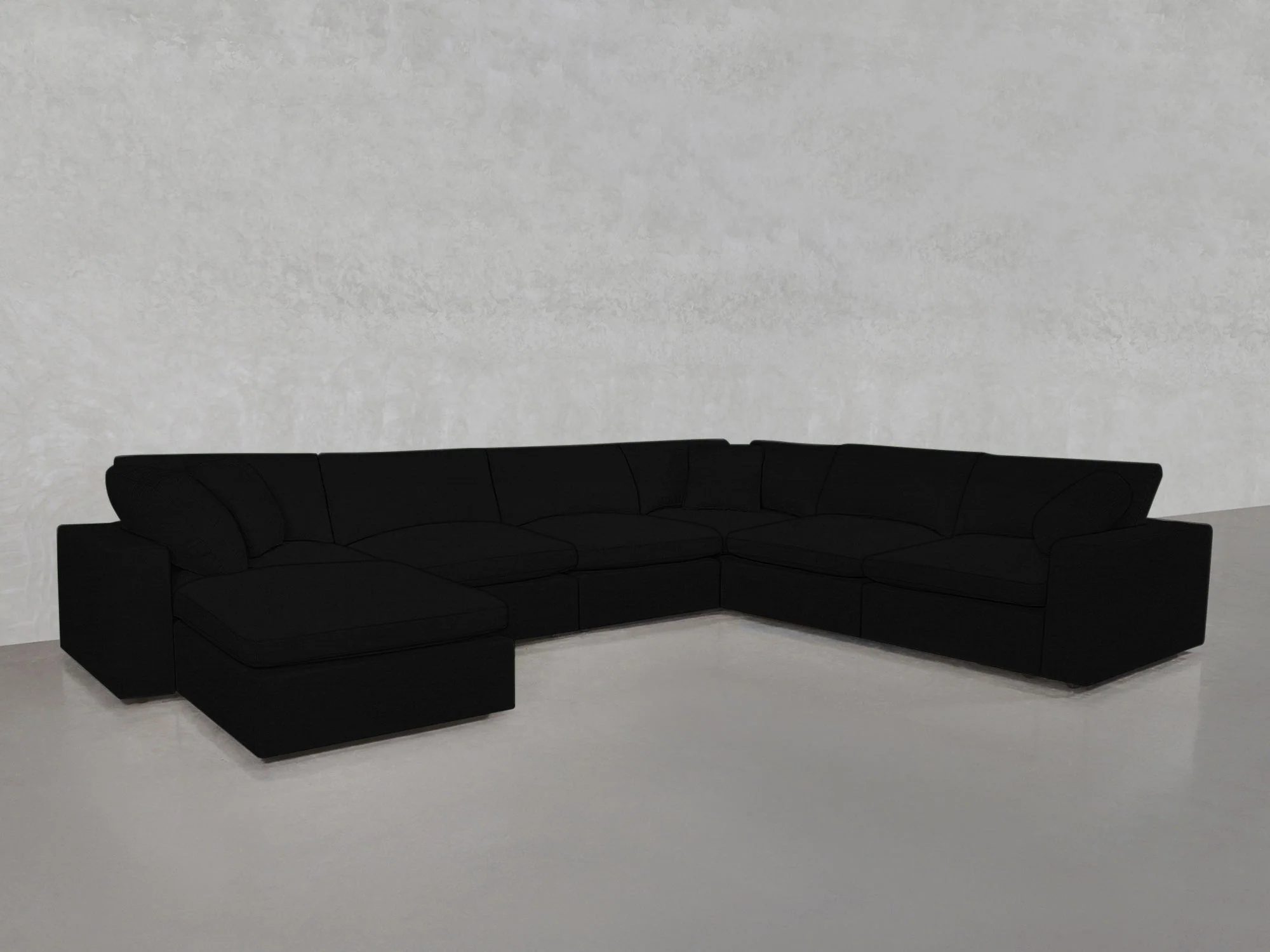 7-Seat Modular Chaise Corner Right Sectional - Image 195