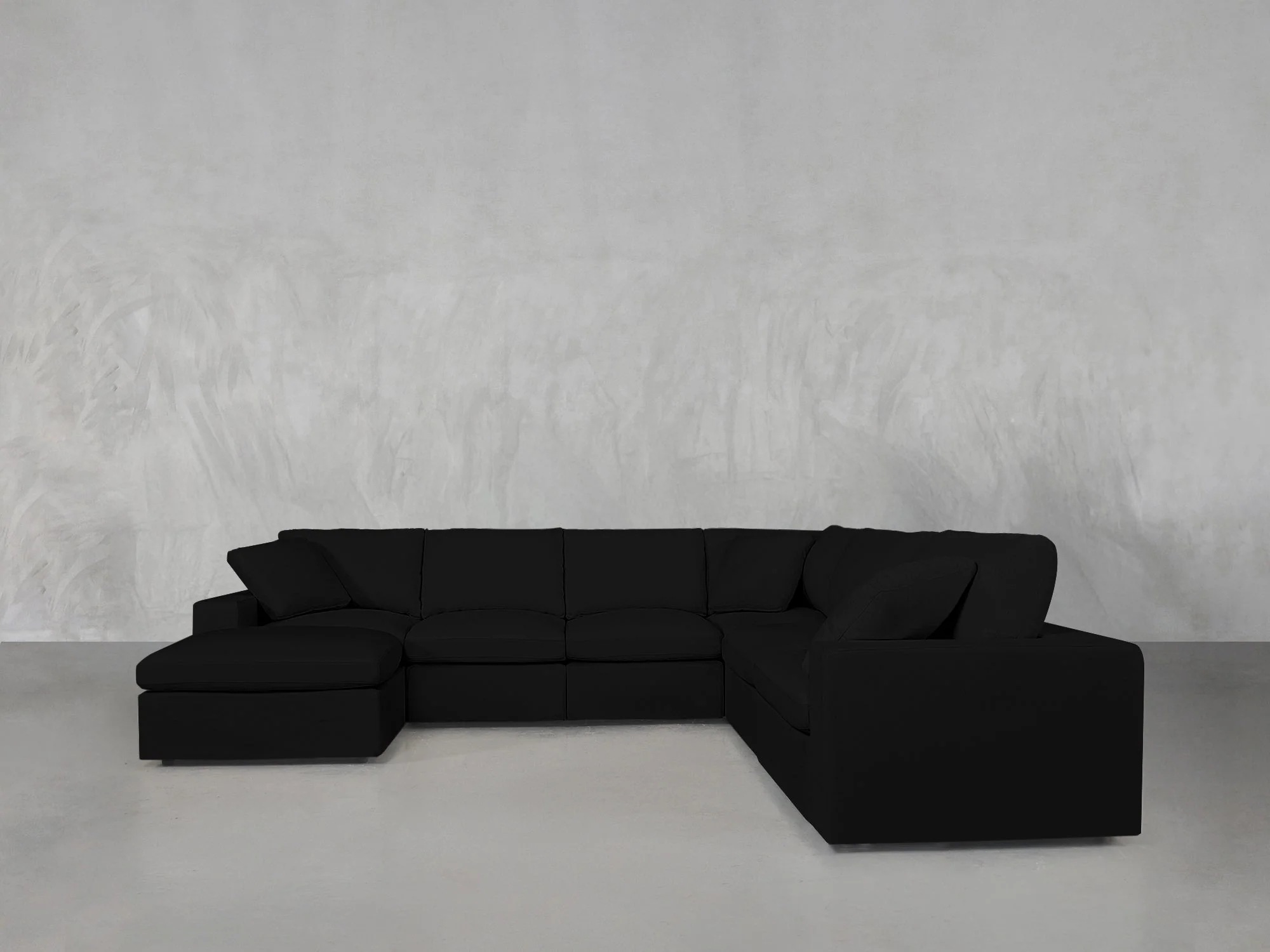7-Seat Modular Chaise Corner Right Sectional - Image 196