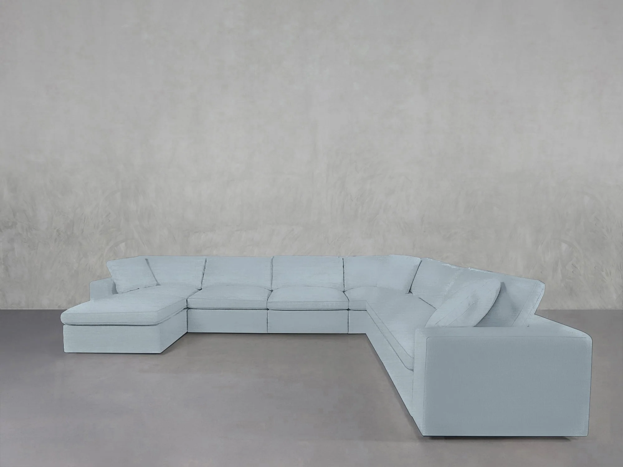 7-Seat Modular Chaise Corner Sectional - Image 224