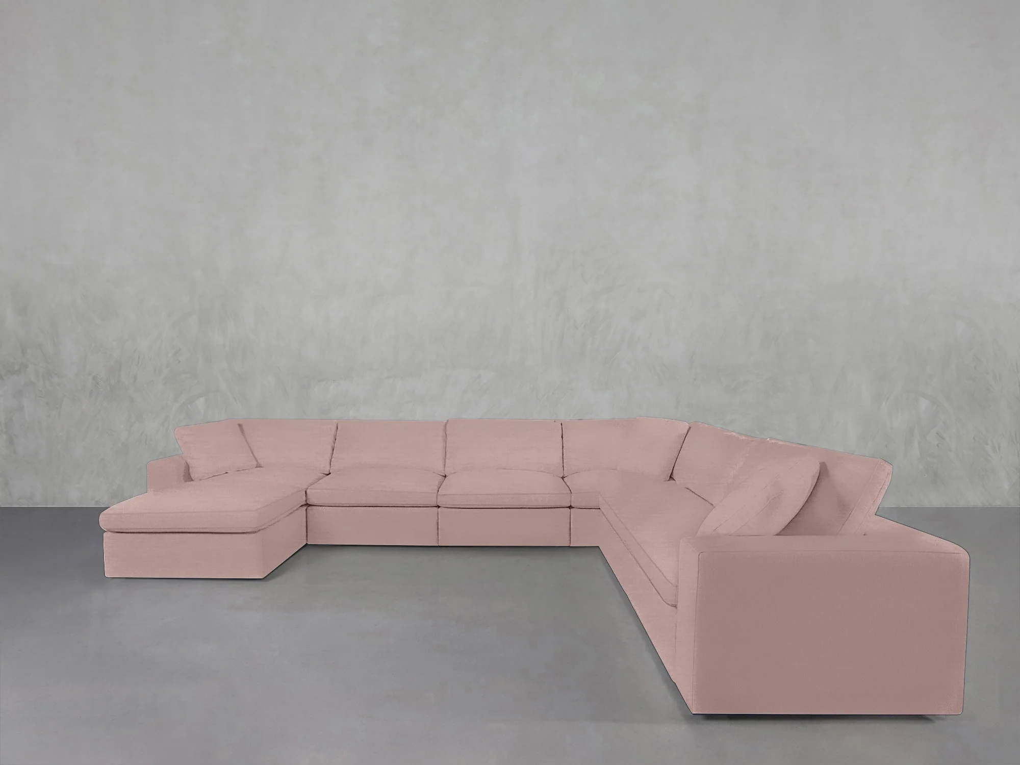 7-Seat Modular Chaise Corner Sectional - Image 236