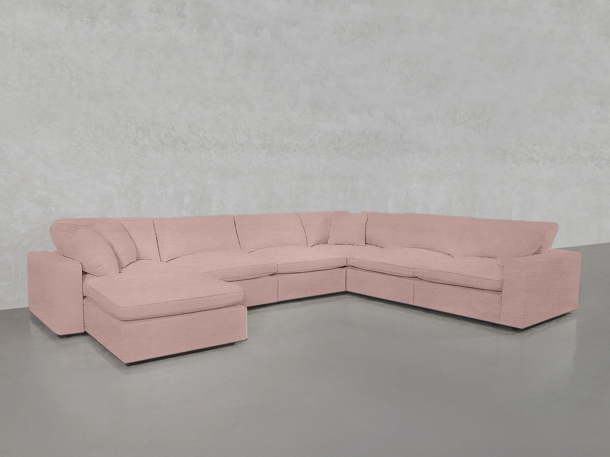 7-Seat Modular Chaise Corner Right Sectional - Image 217