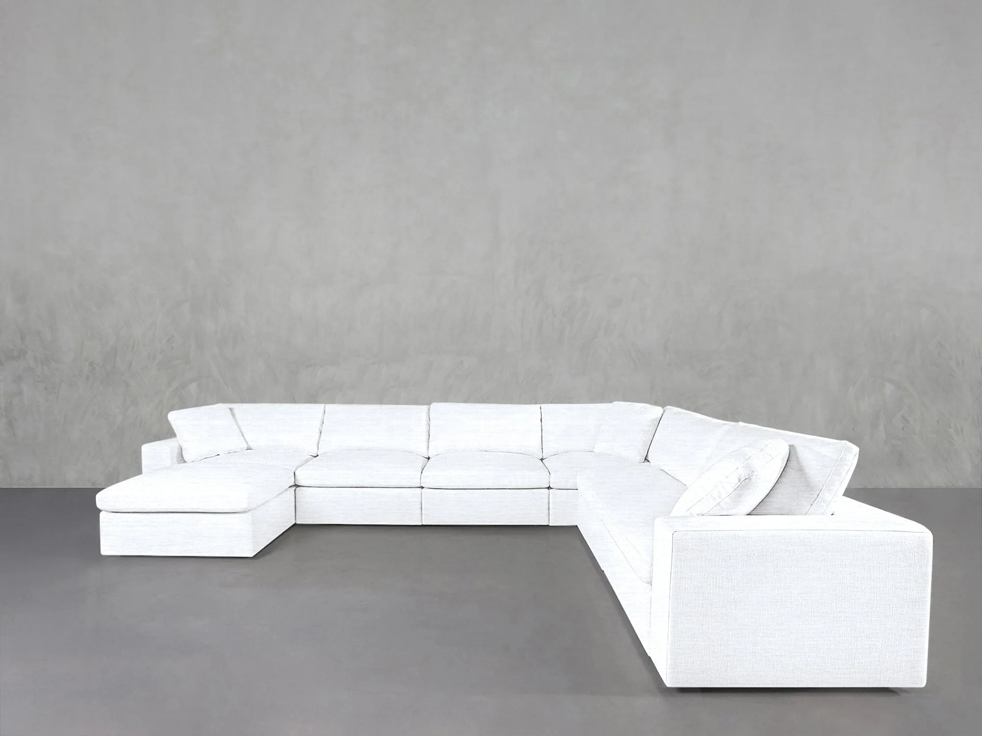 7-Seat Modular Chaise Corner Right Sectional - Image 31