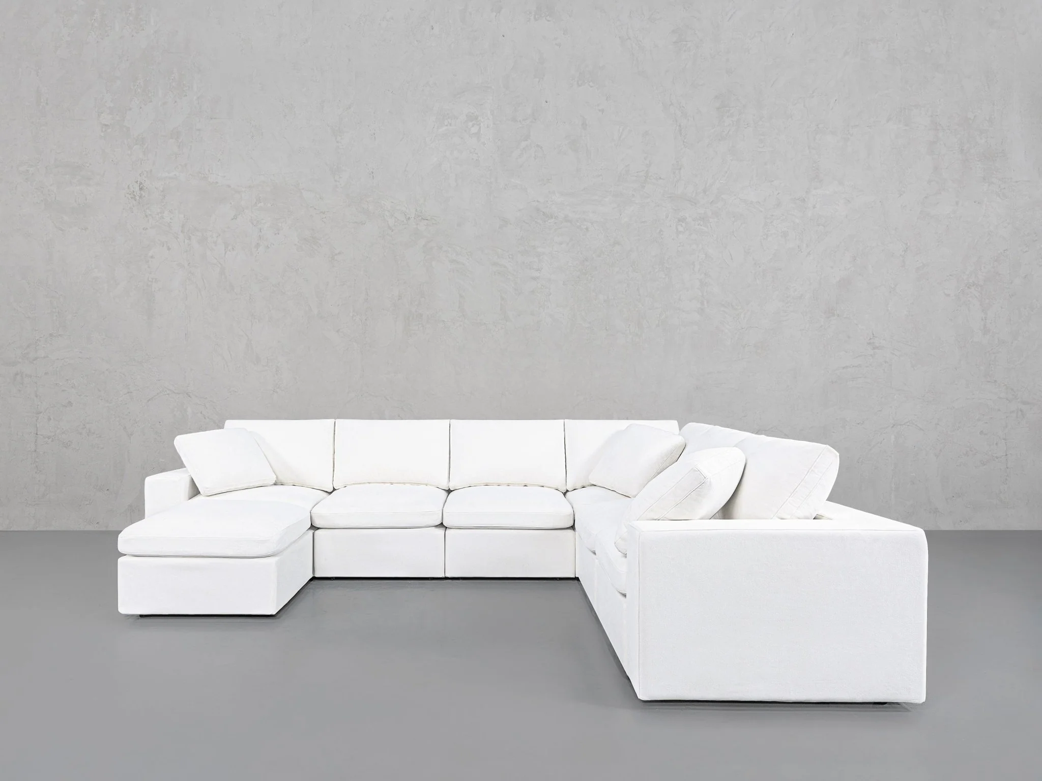7-Seat Modular Chaise Corner Right Sectional - Image 4