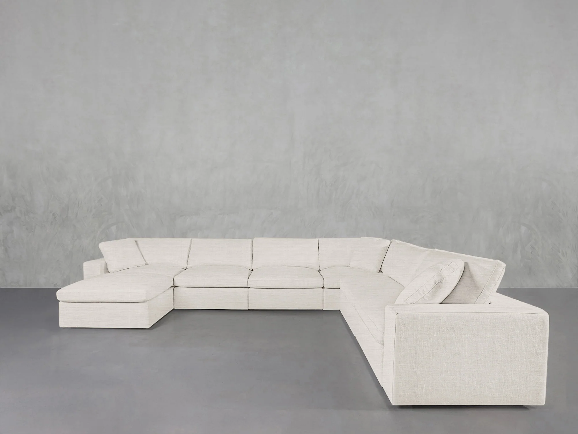 7-Seat Modular Chaise Corner Sectional - Image 61