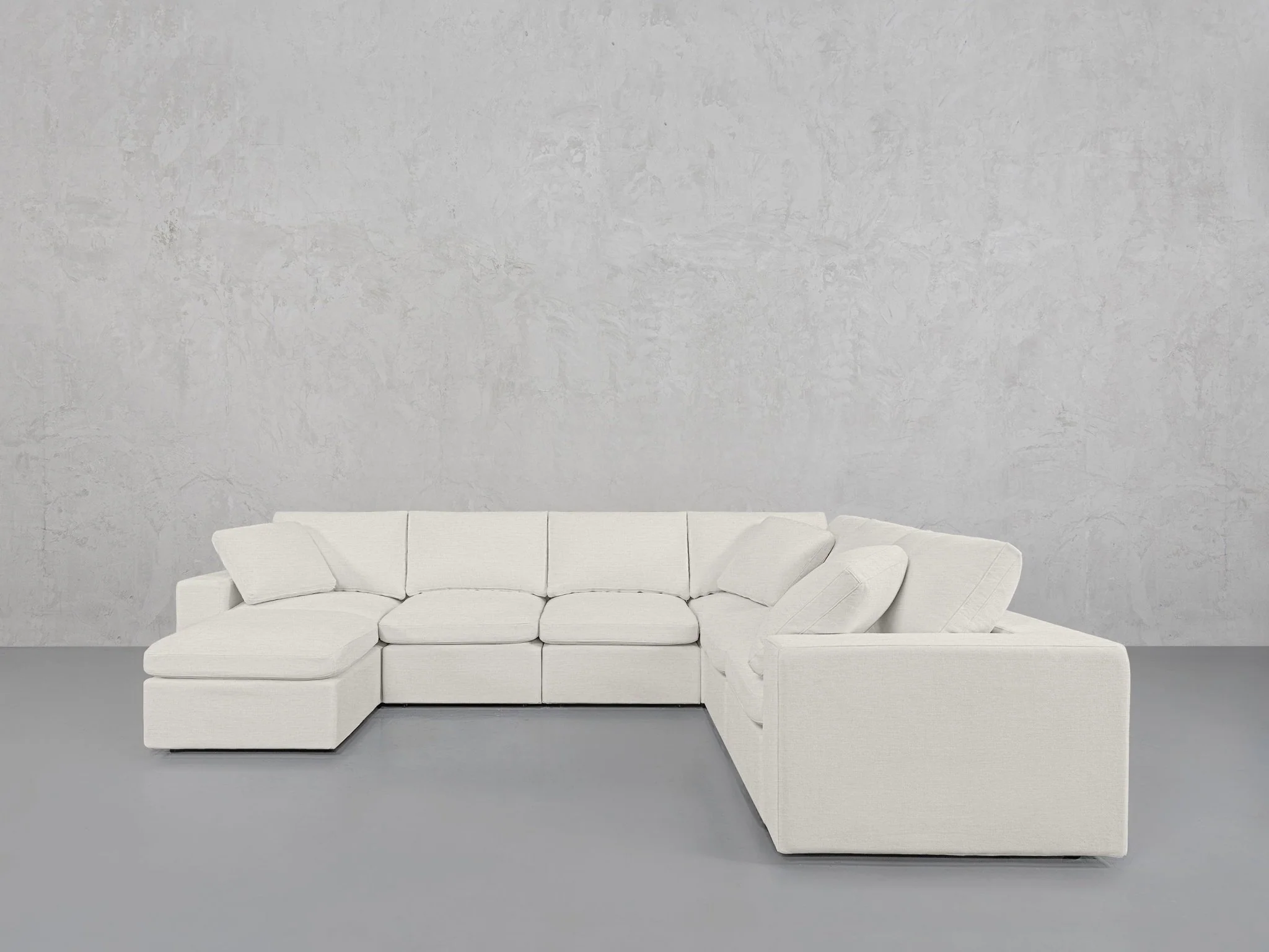7-Seat Modular Chaise Corner Right Sectional - Image 56