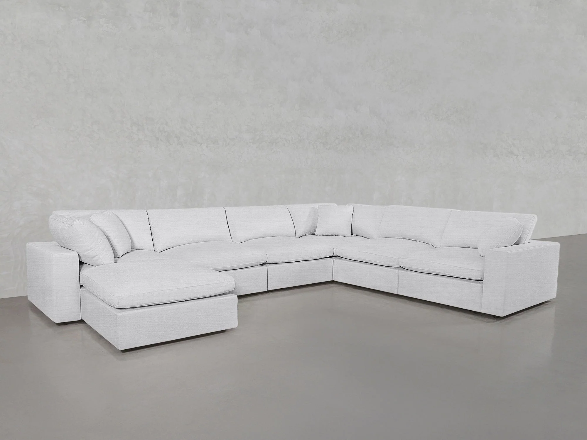 7-Seat Modular Chaise Corner Right Sectional - Image 63