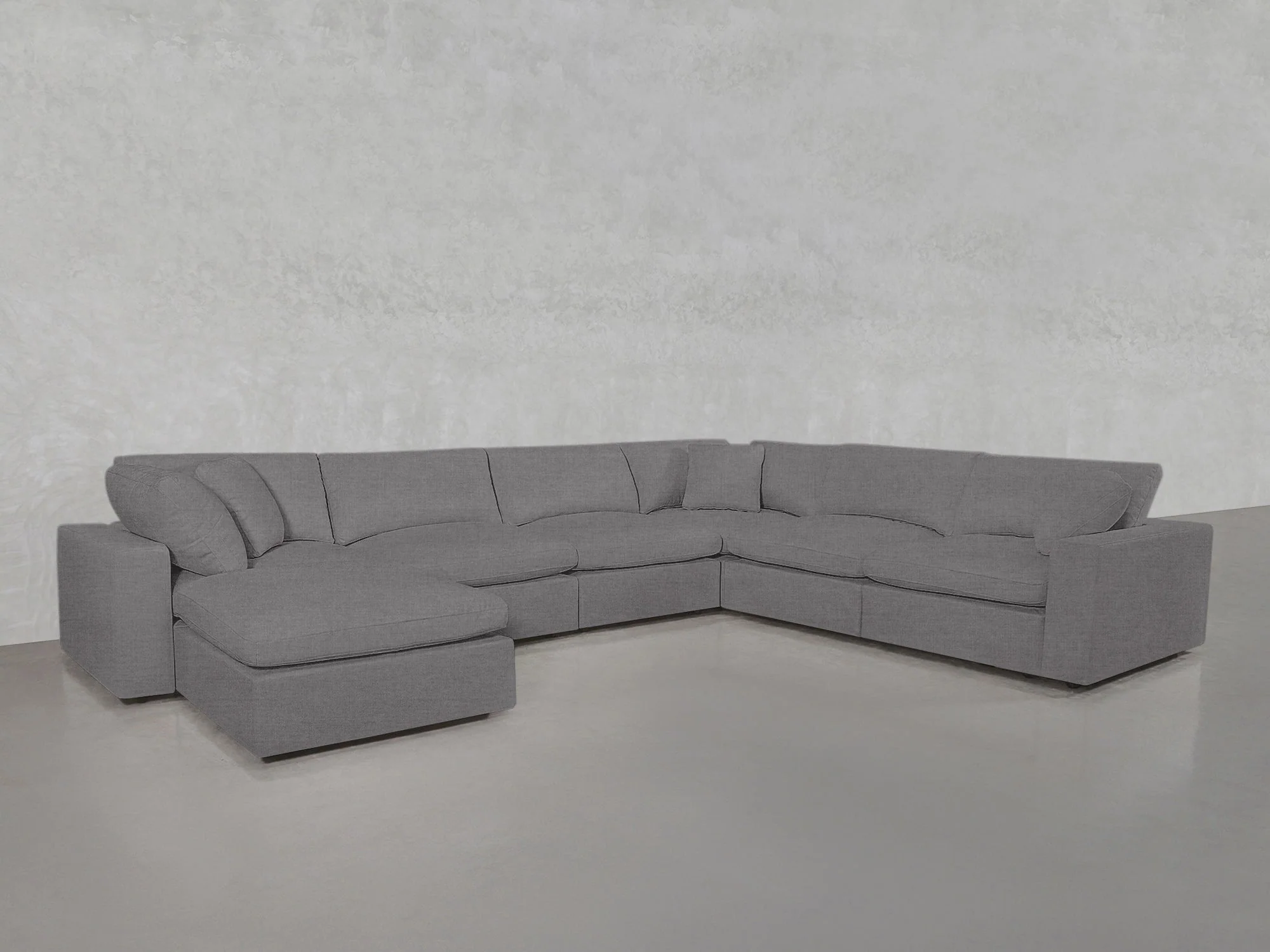 7-Seat Modular Chaise Corner Right Sectional - Image 74