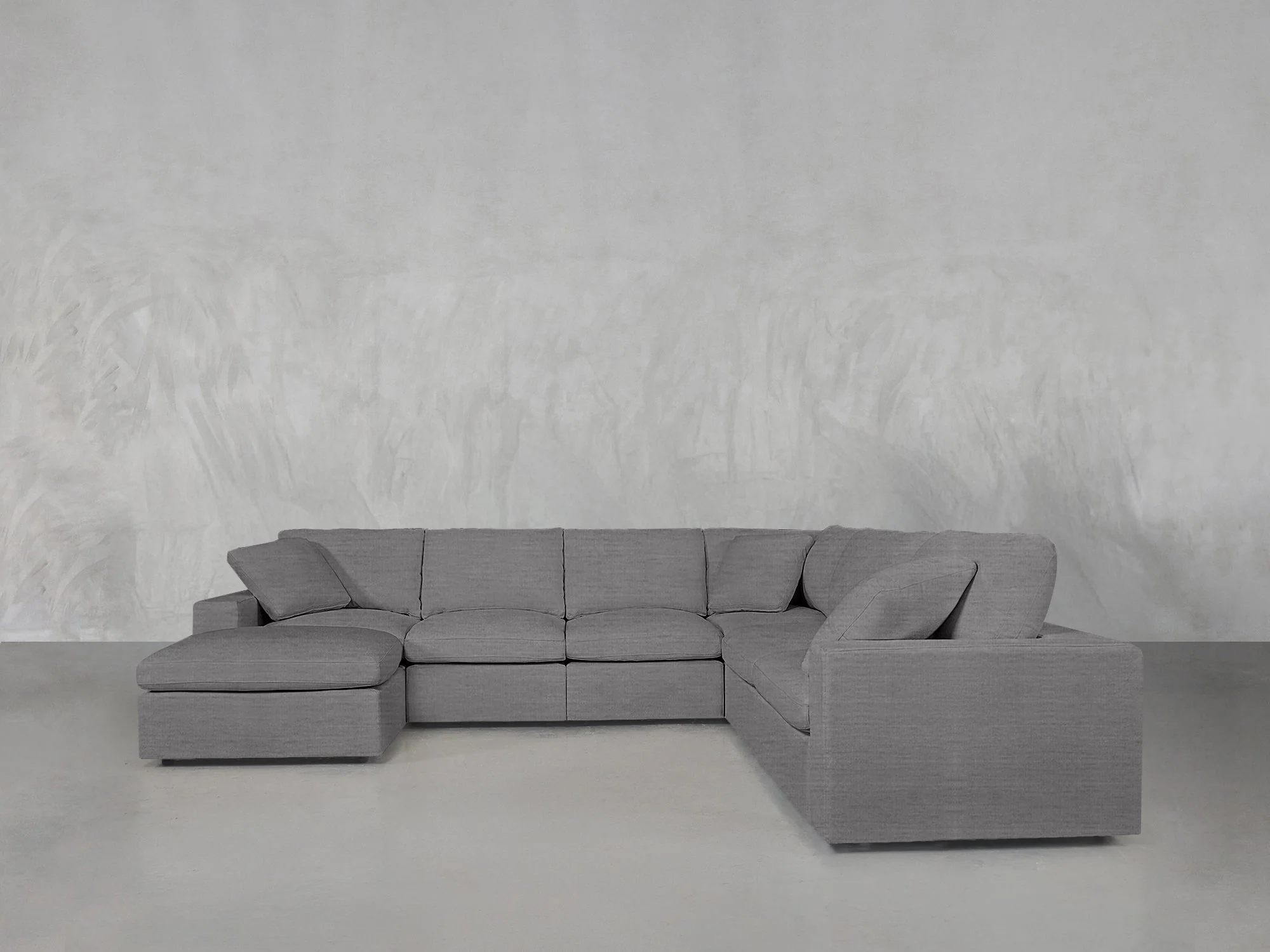 7-Seat Modular Chaise Corner Right Sectional - Image 75