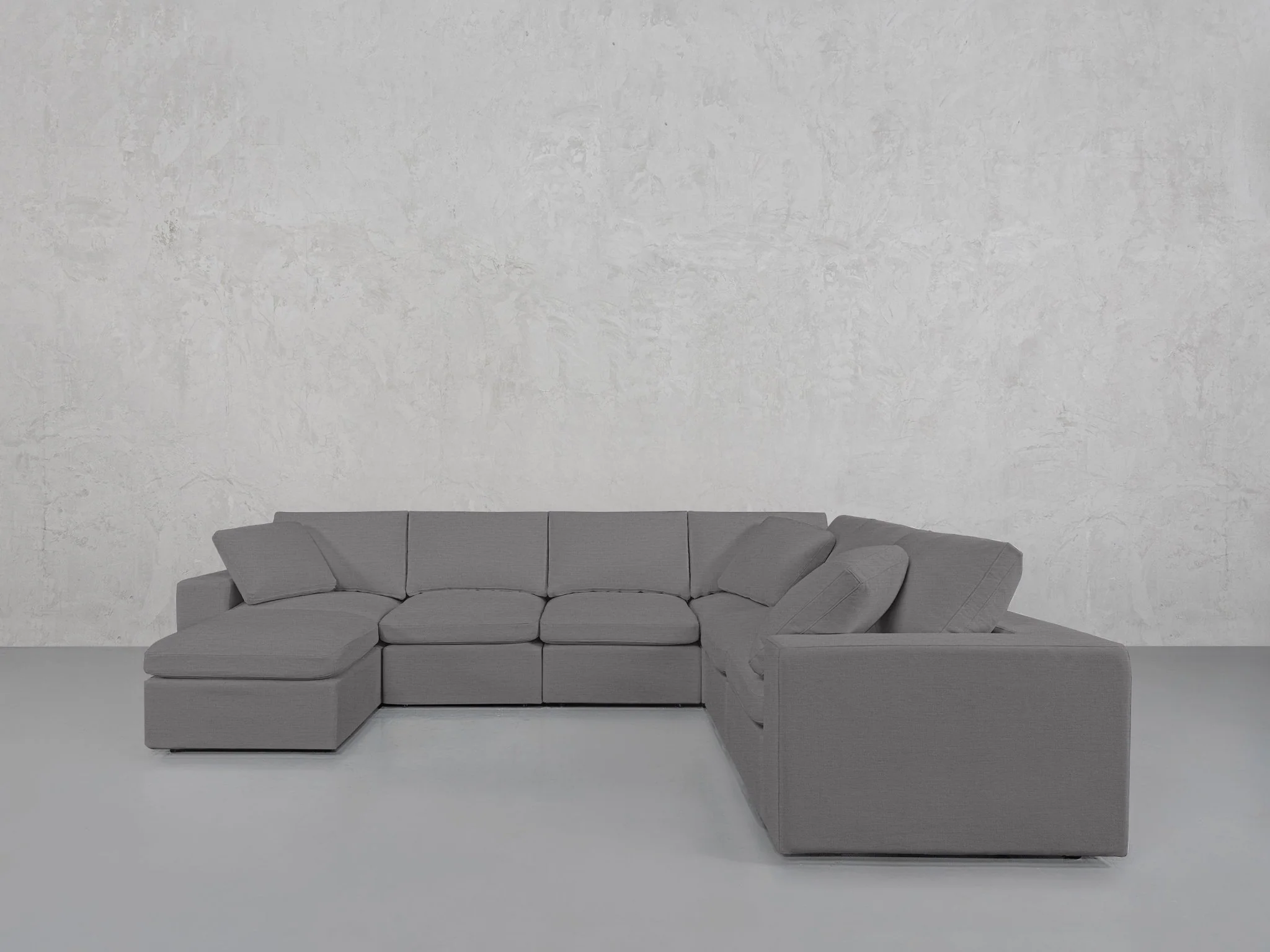 7-Seat Modular Chaise Corner Right Sectional - Image 76