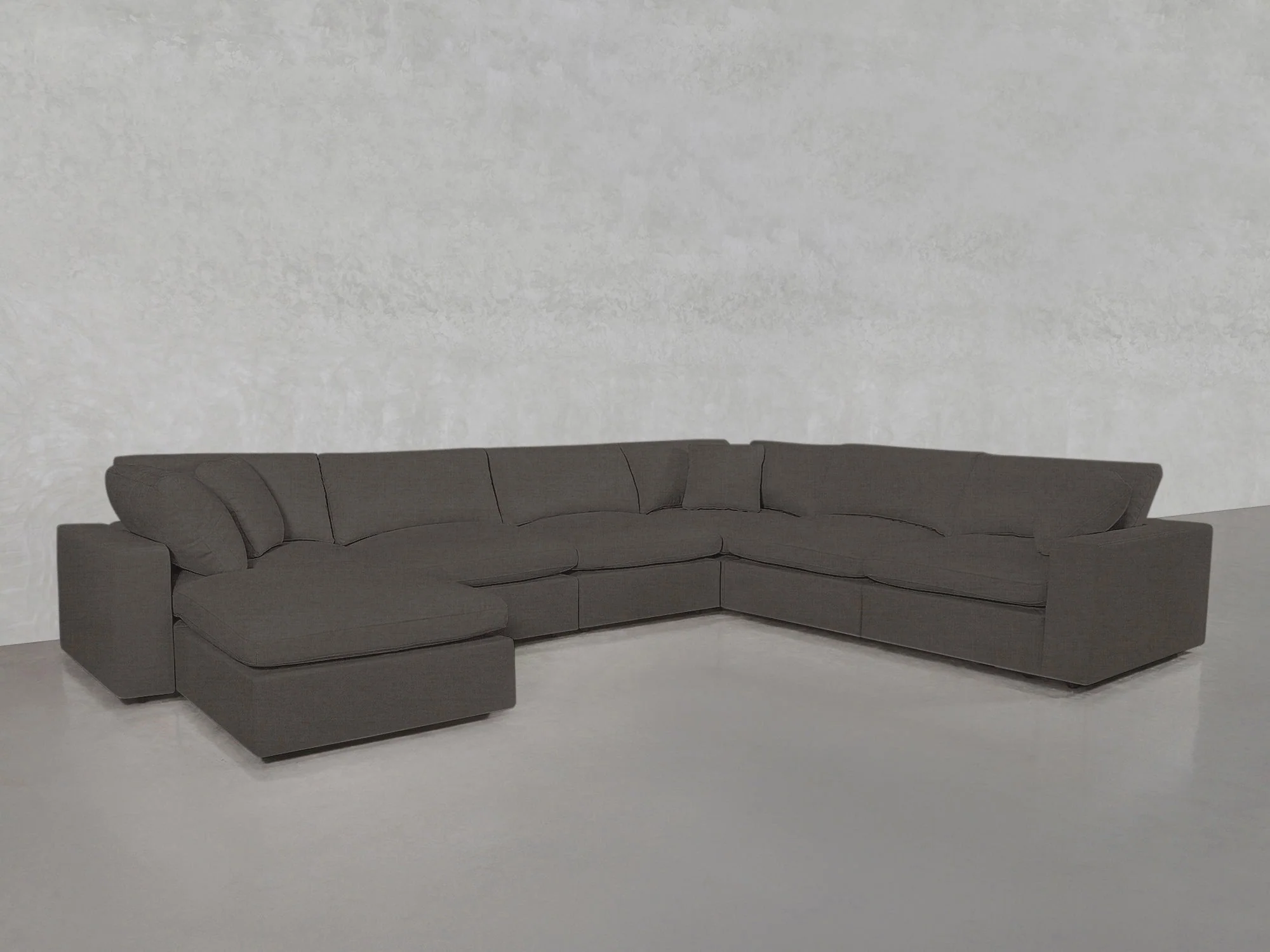 7-Seat Modular Chaise Corner Right Sectional - Image 85