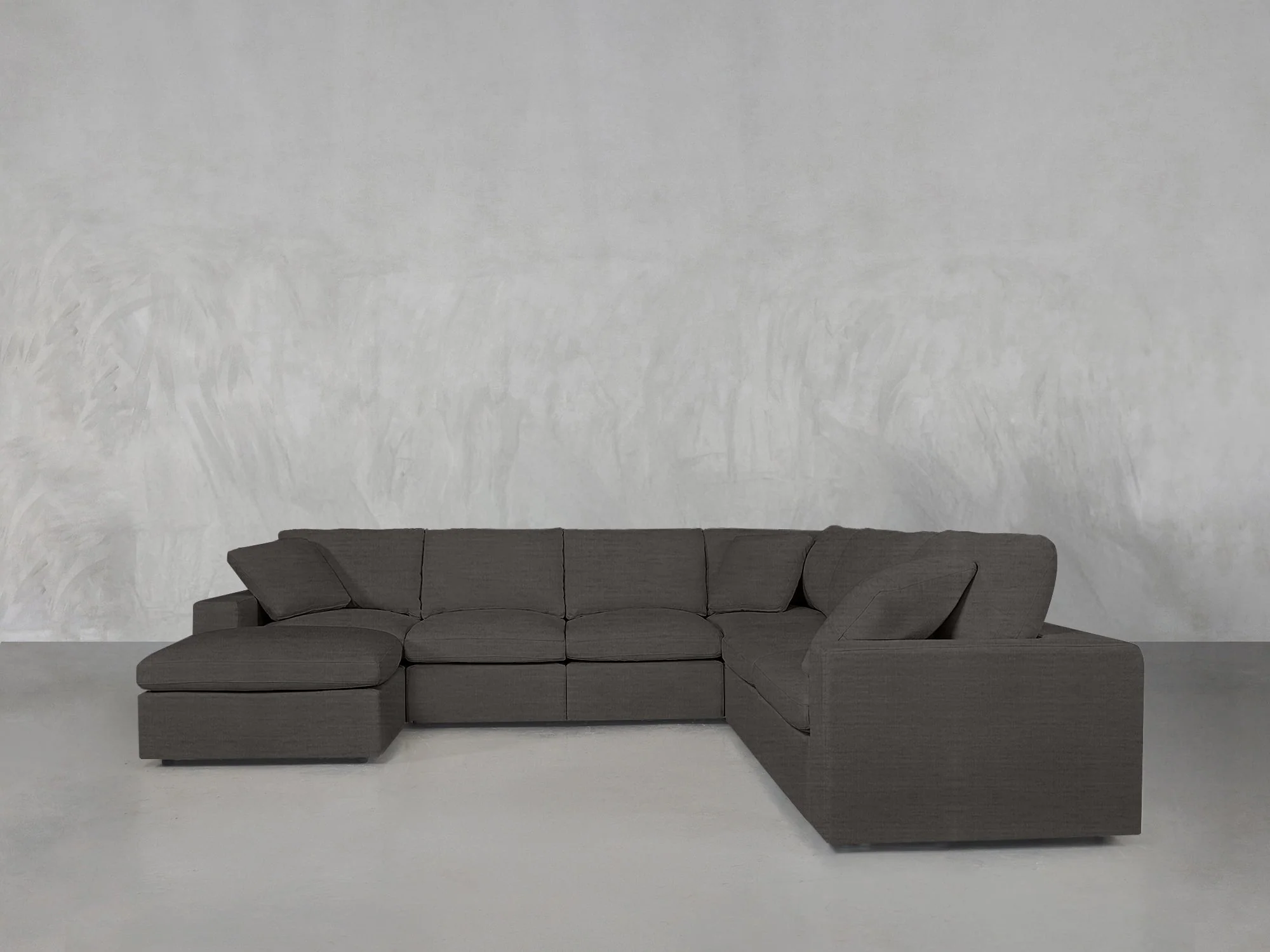 7-Seat Modular Chaise Corner Right Sectional - Image 86