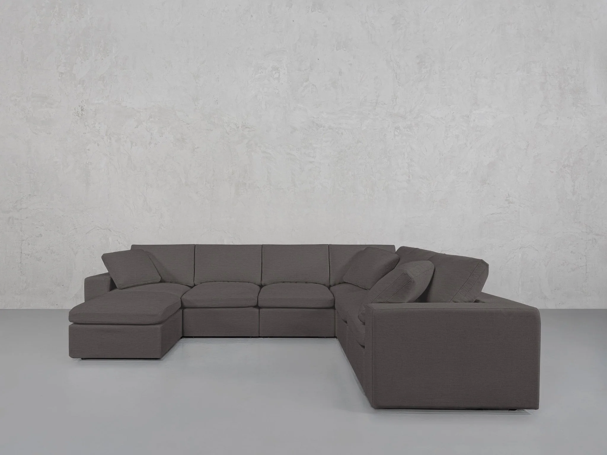 7-Seat Modular Chaise Corner Right Sectional - Image 87