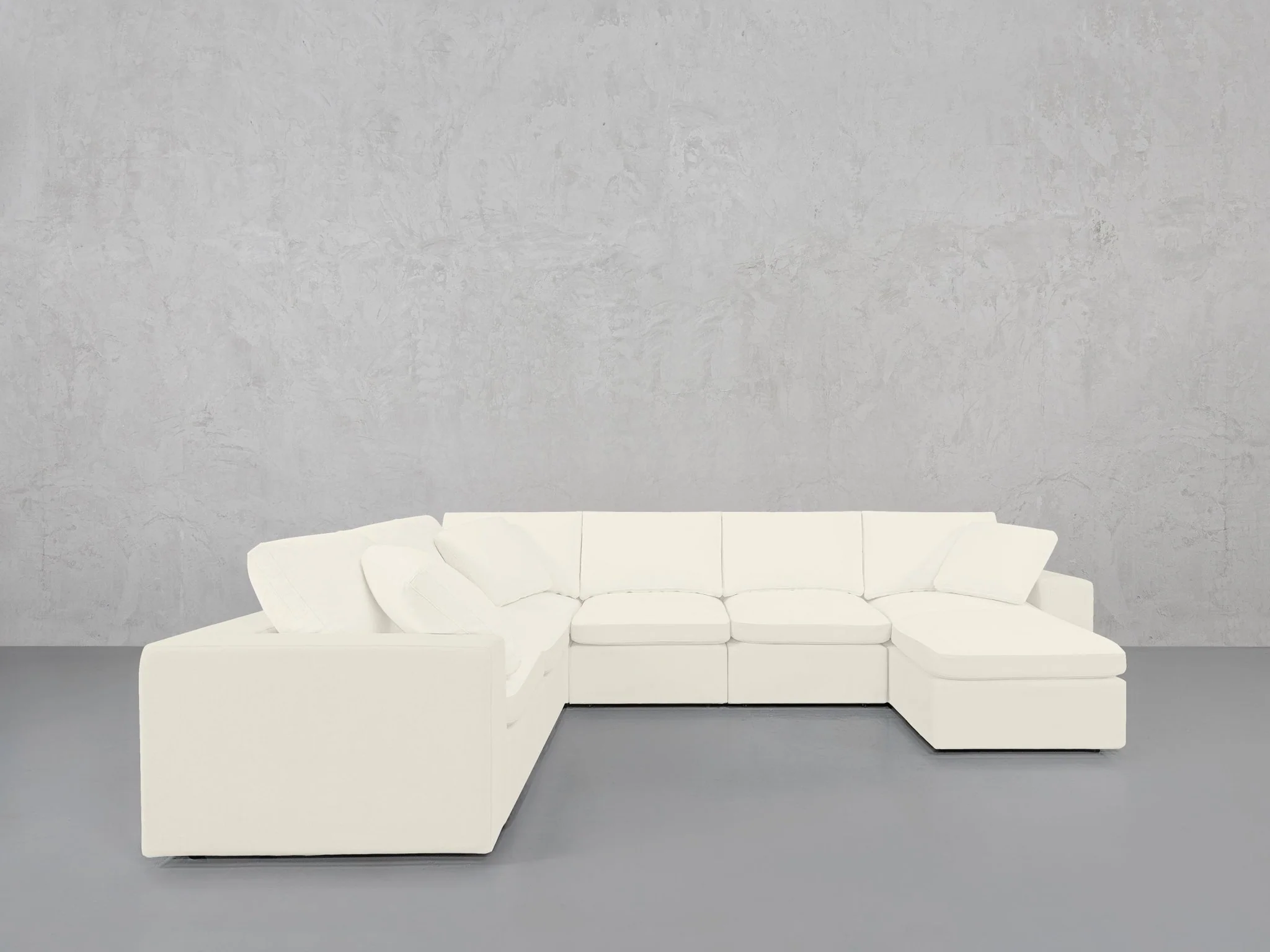 7-Seat Modular Chaise Corner Sectional - Image 119