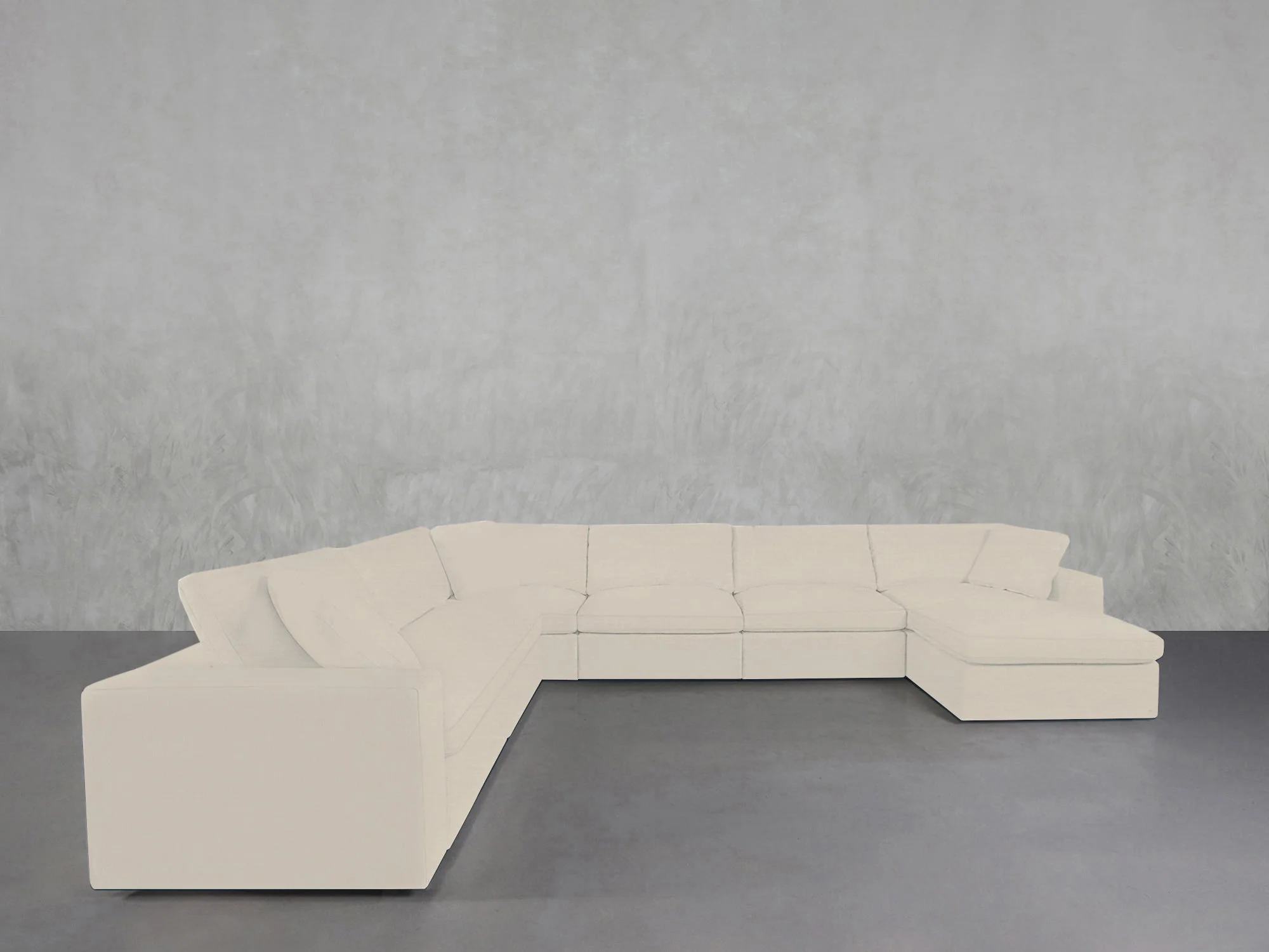 7-Seat Modular Chaise Corner Sectional - Image 127