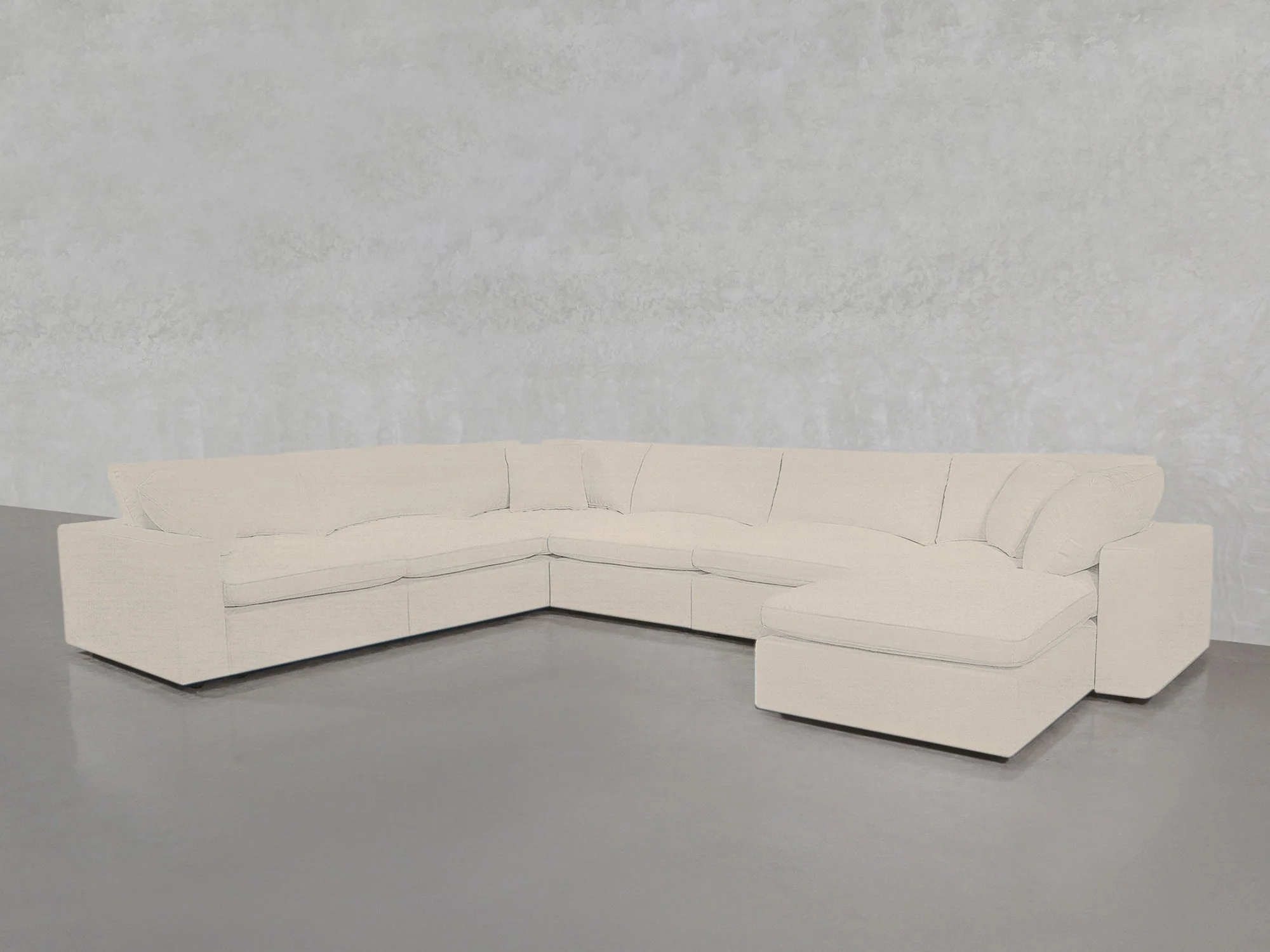 7-Seat Modular Chaise Corner Sectional - Image 129