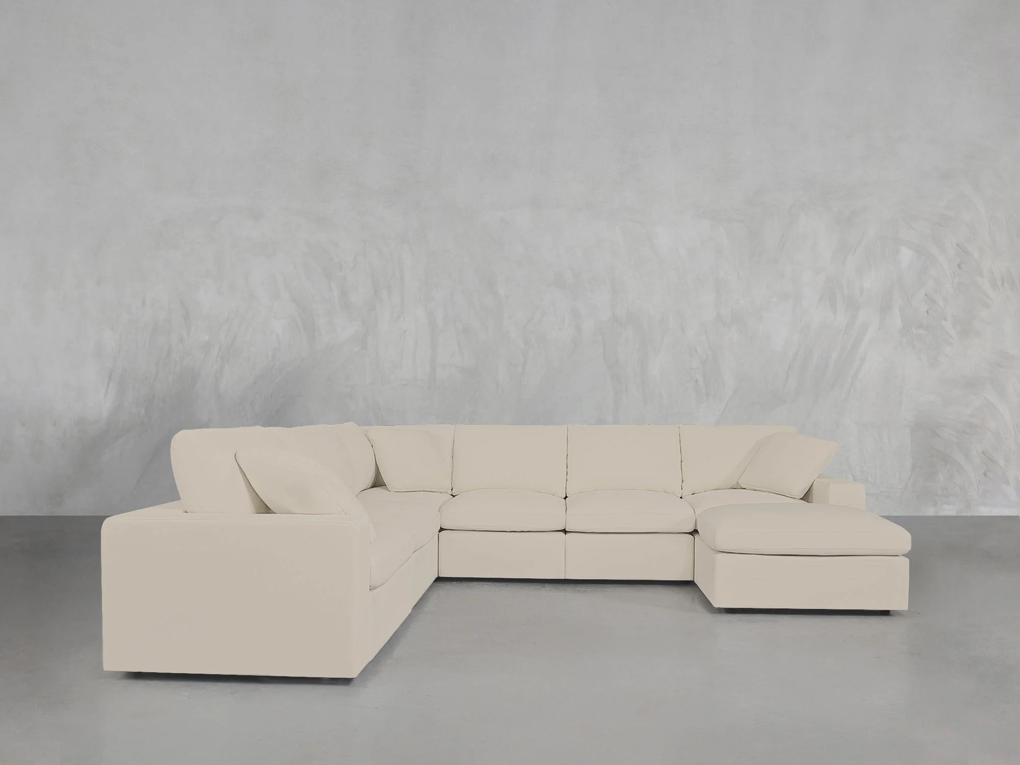 7-Seat Modular Chaise Corner Sectional - Image 130