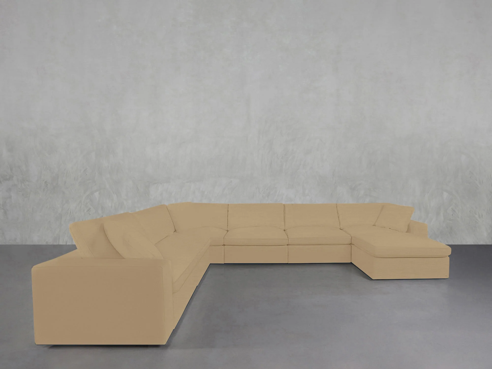 7-Seat Modular Chaise Corner Sectional - Image 139