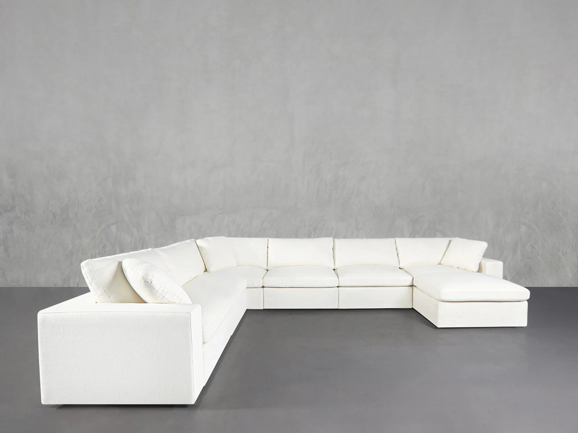 7-Seat Modular Chaise Corner Sectional - Image 14