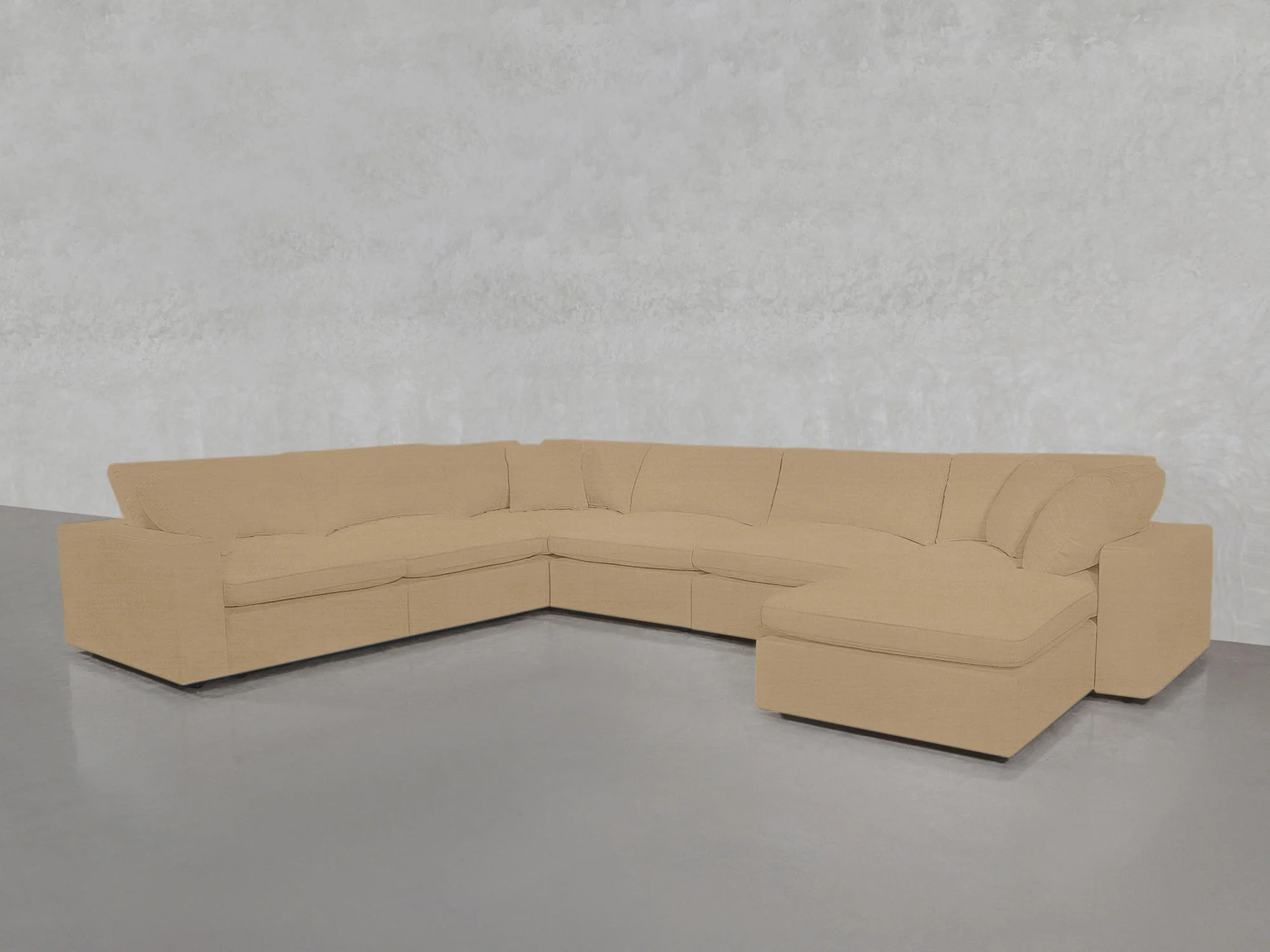 7-Seat Modular Chaise Corner Sectional - Image 141