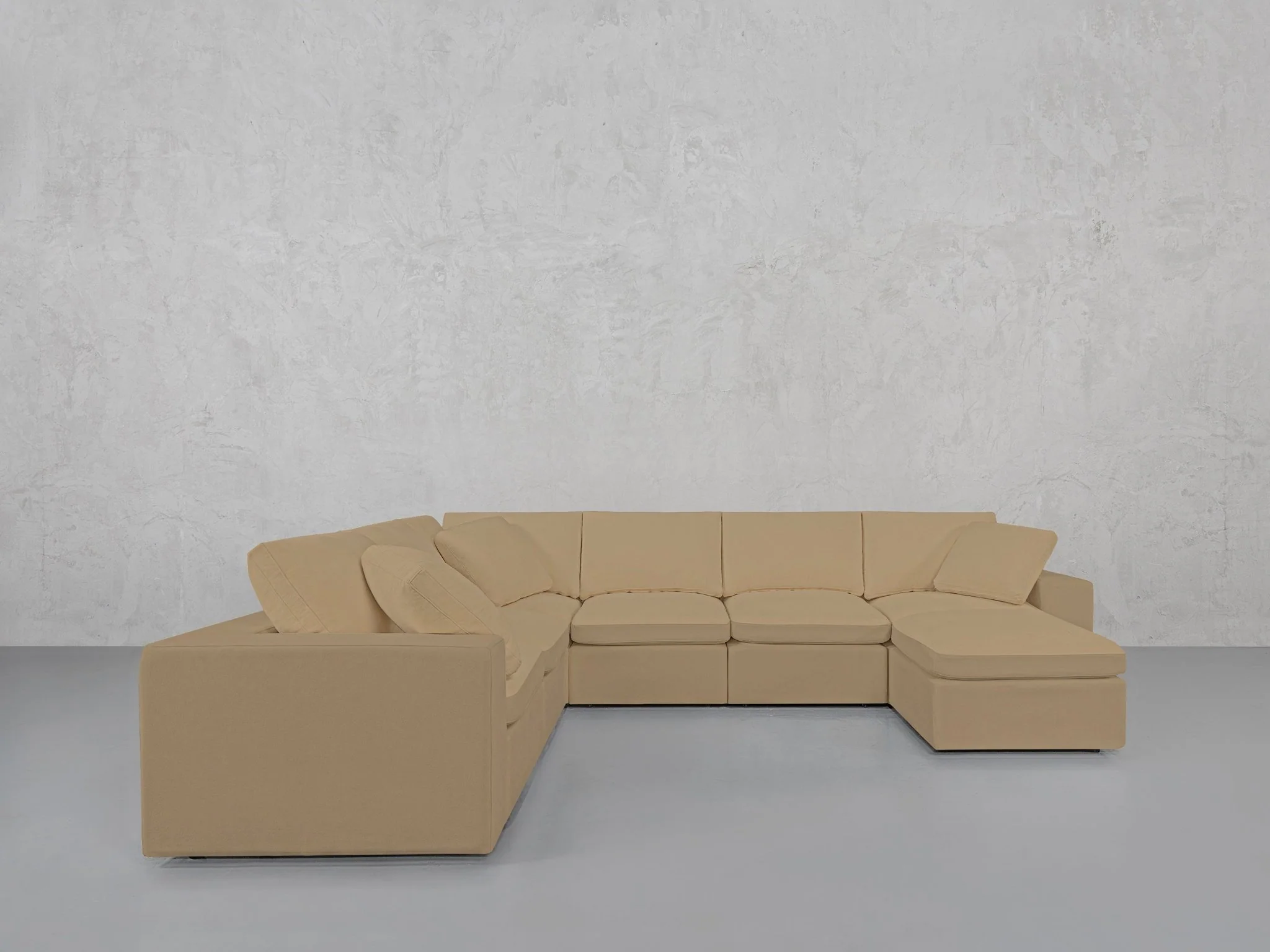 7-Seat Modular Chaise Corner Sectional - Image 143