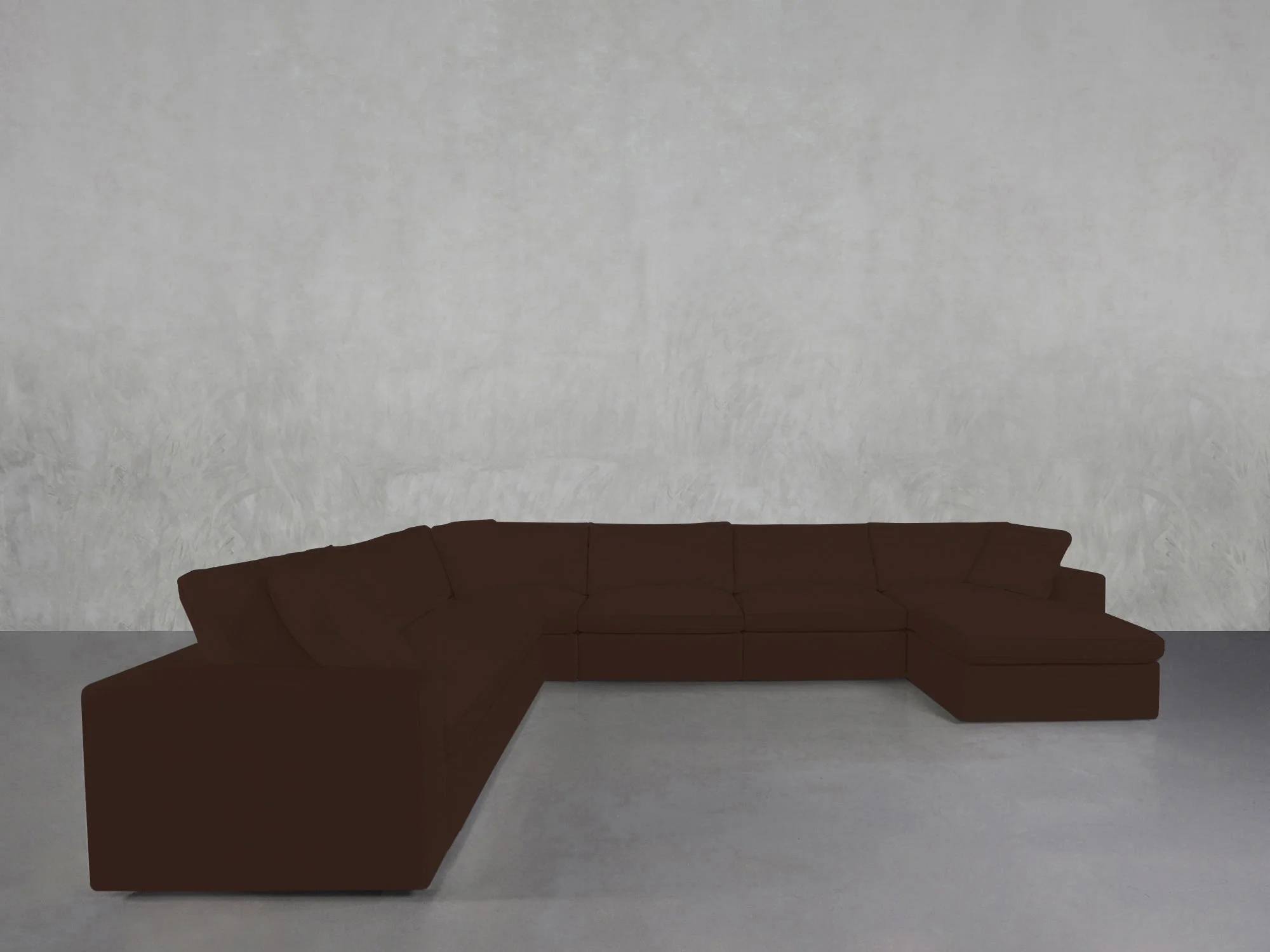 7-Seat Modular Chaise Corner Sectional - Image 151