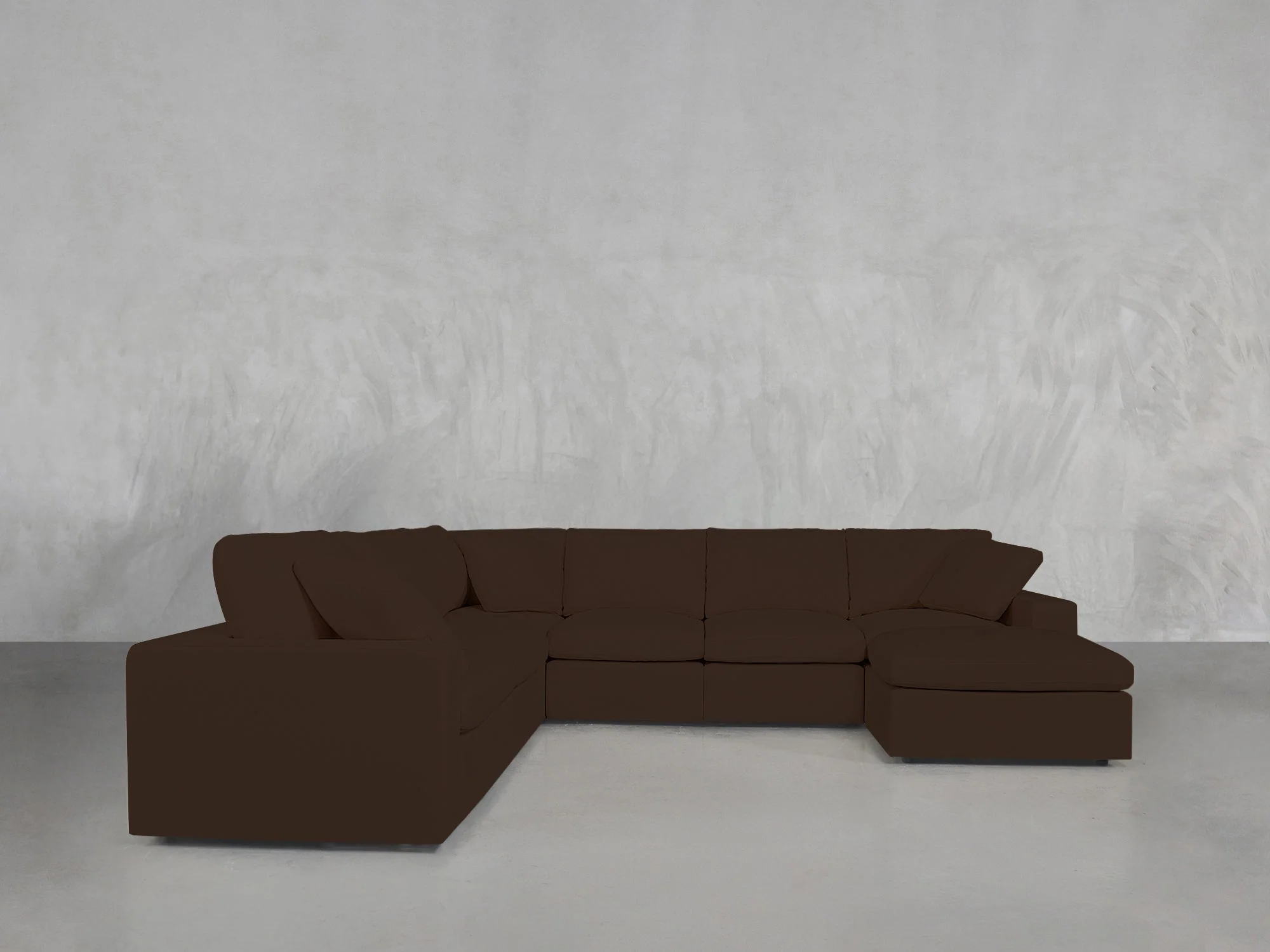 7-Seat Modular Chaise Corner Sectional - Image 154