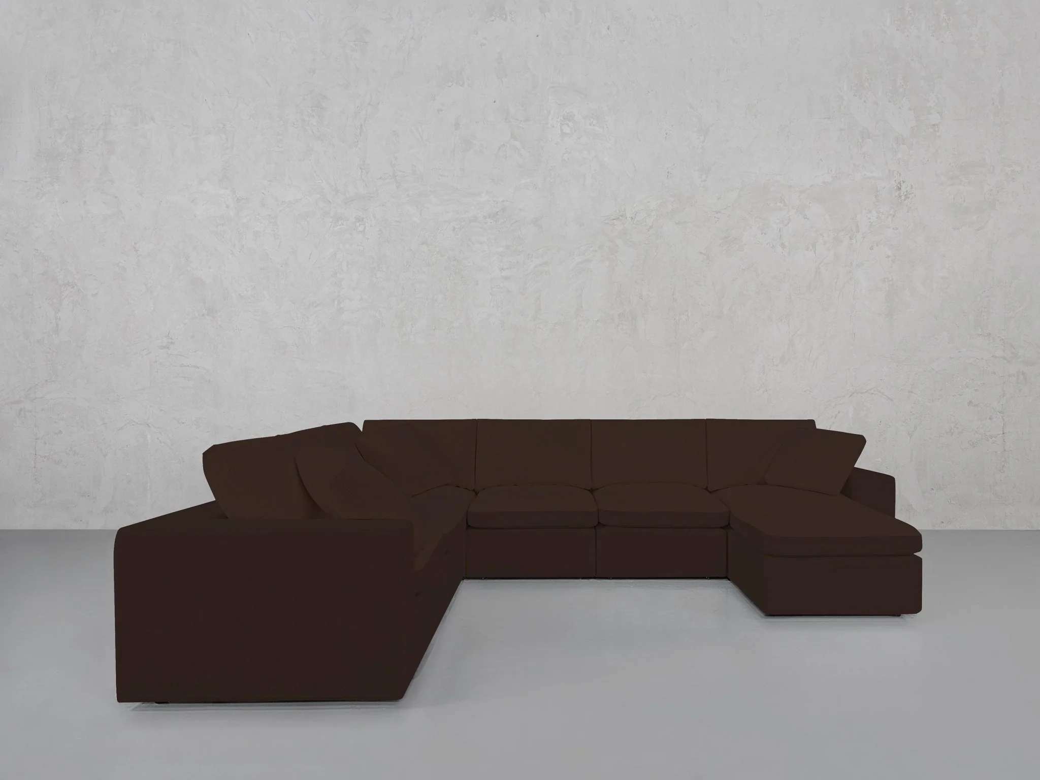 7-Seat Modular Chaise Corner Sectional - Image 155