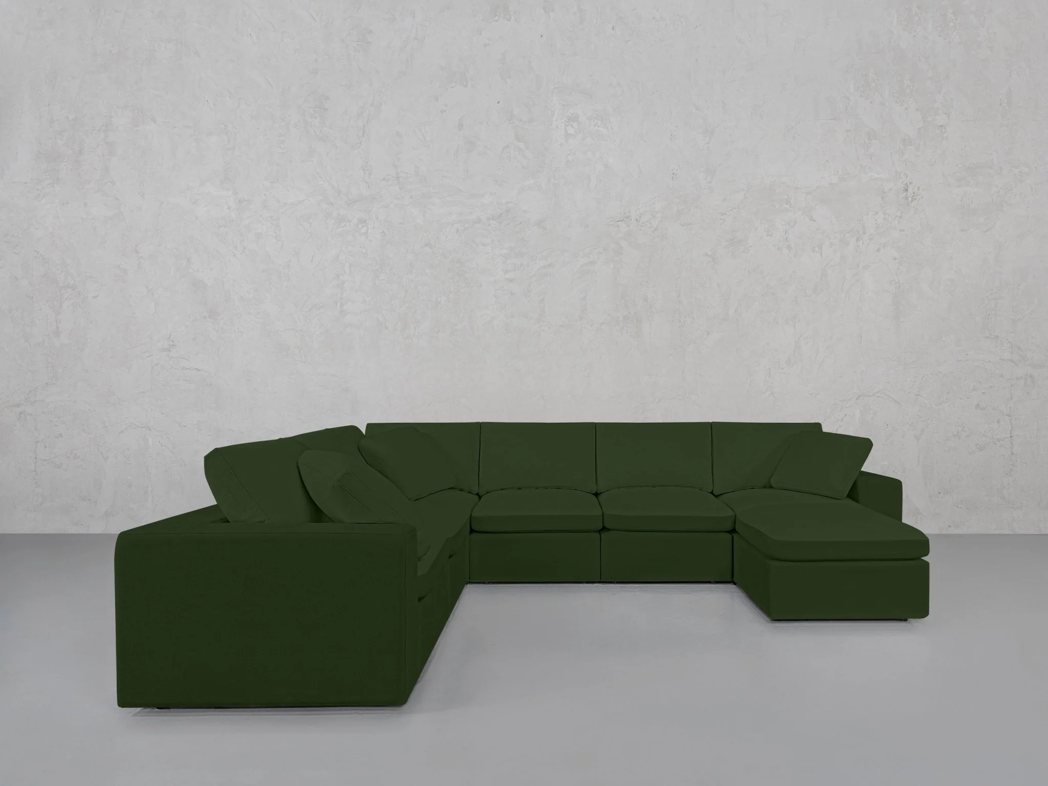 7-Seat Modular Chaise Corner Sectional - Image 167