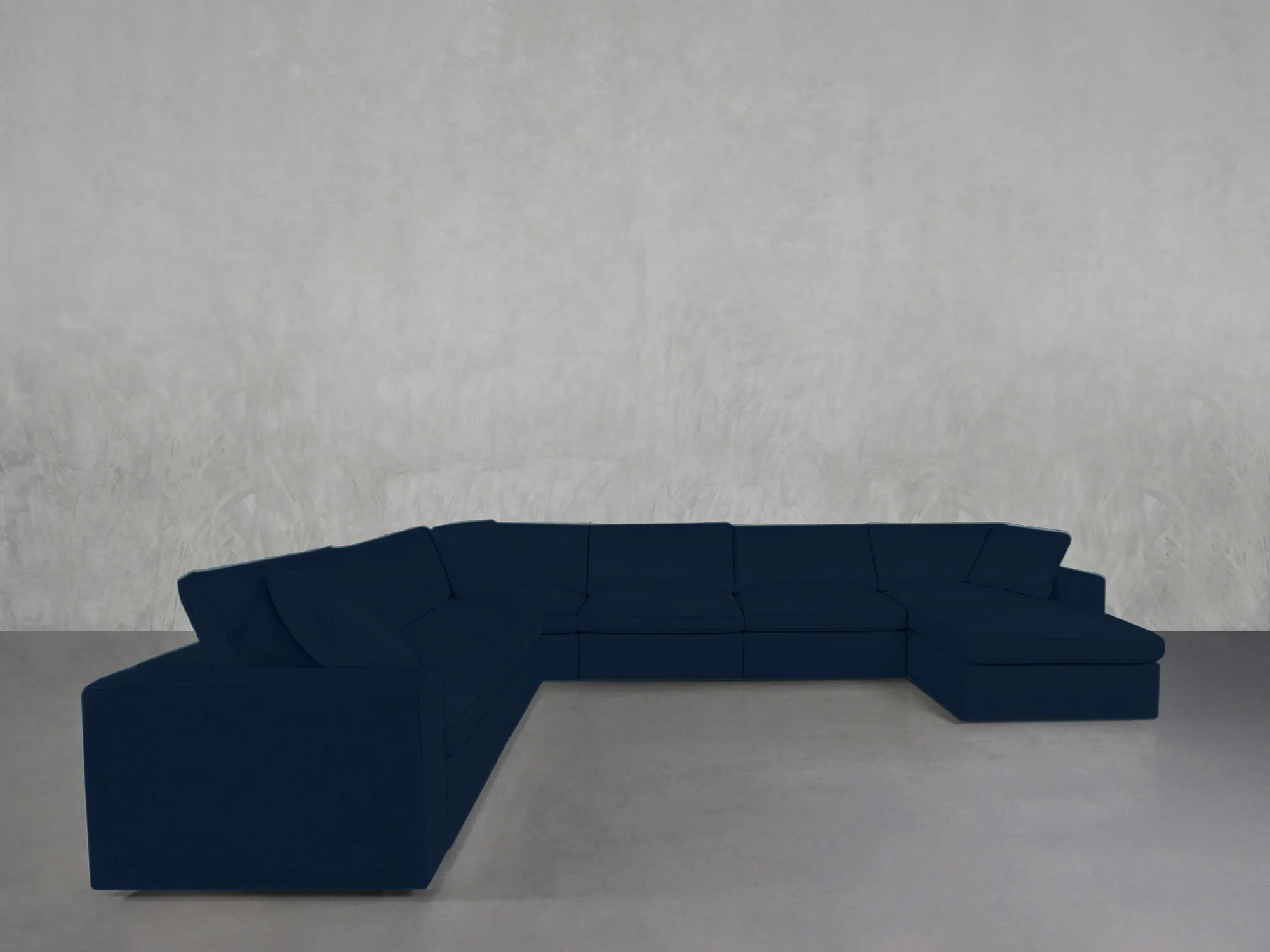 7-Seat Modular Chaise Corner Sectional - Image 175