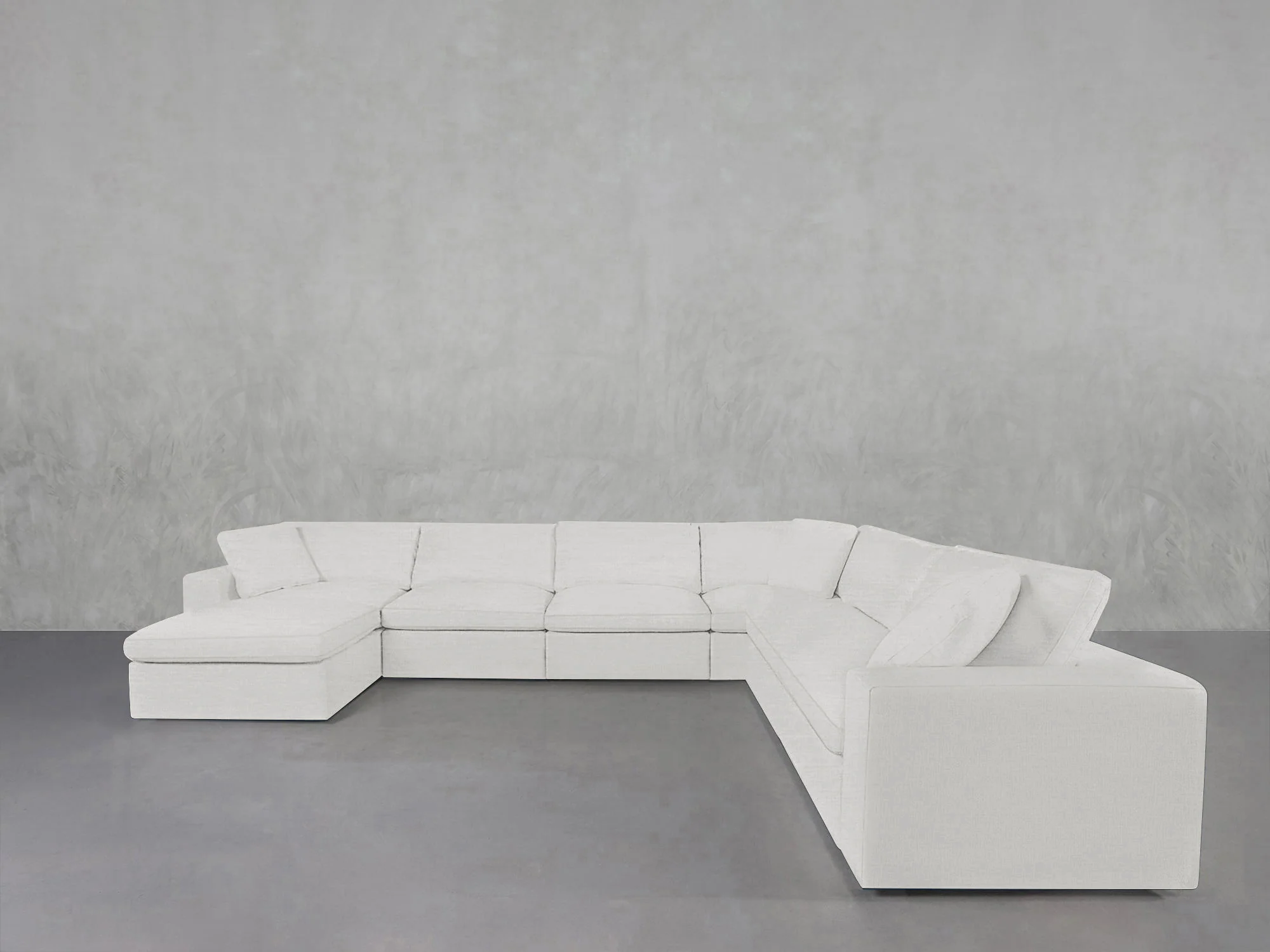 7-Seat Modular Chaise Corner Sectional - Image 188