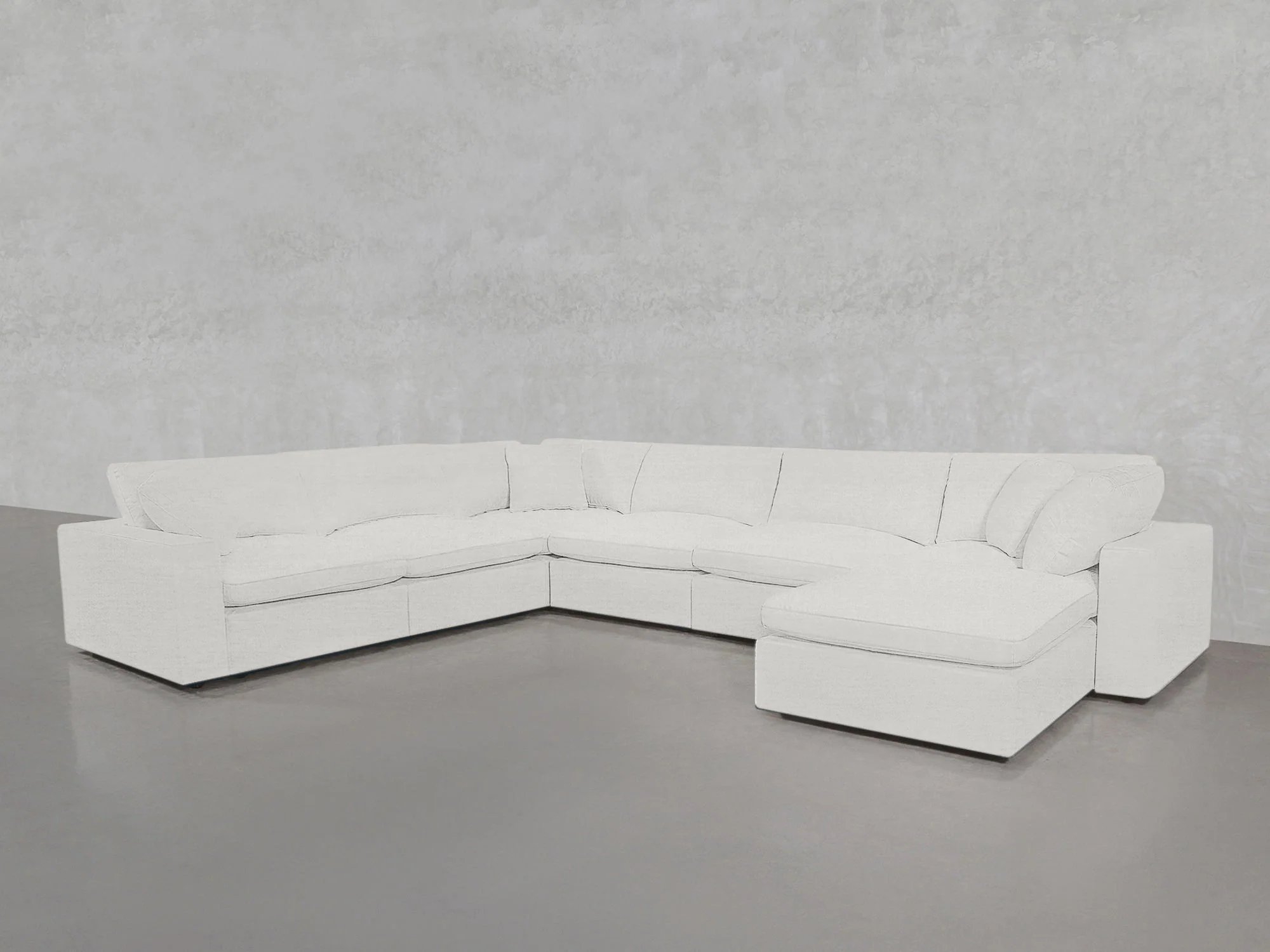 7-Seat Modular Chaise Corner Sectional - Image 189