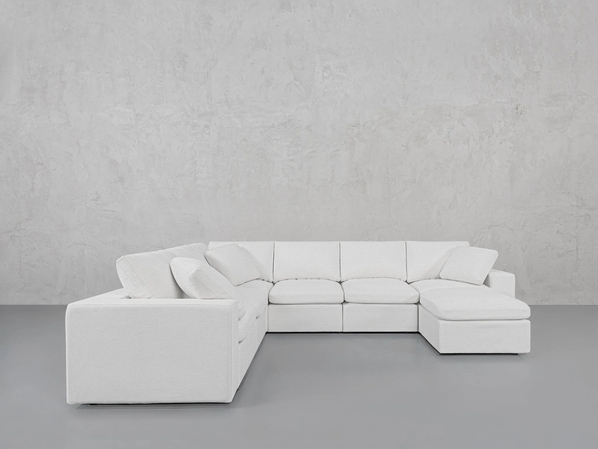 7-Seat Modular Chaise Corner Sectional - Image 191