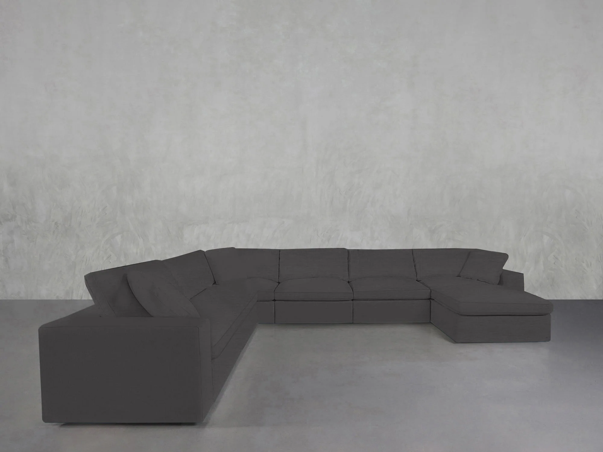7-Seat Modular Chaise Corner Sectional - Image 199