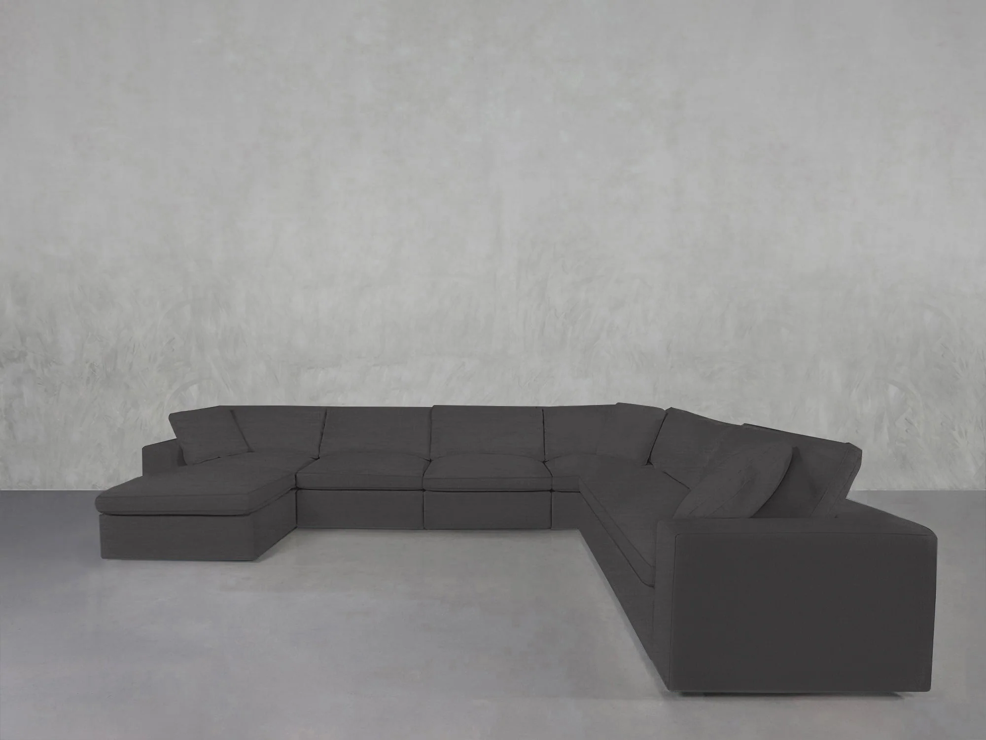7-Seat Modular Chaise Corner Sectional - Image 200