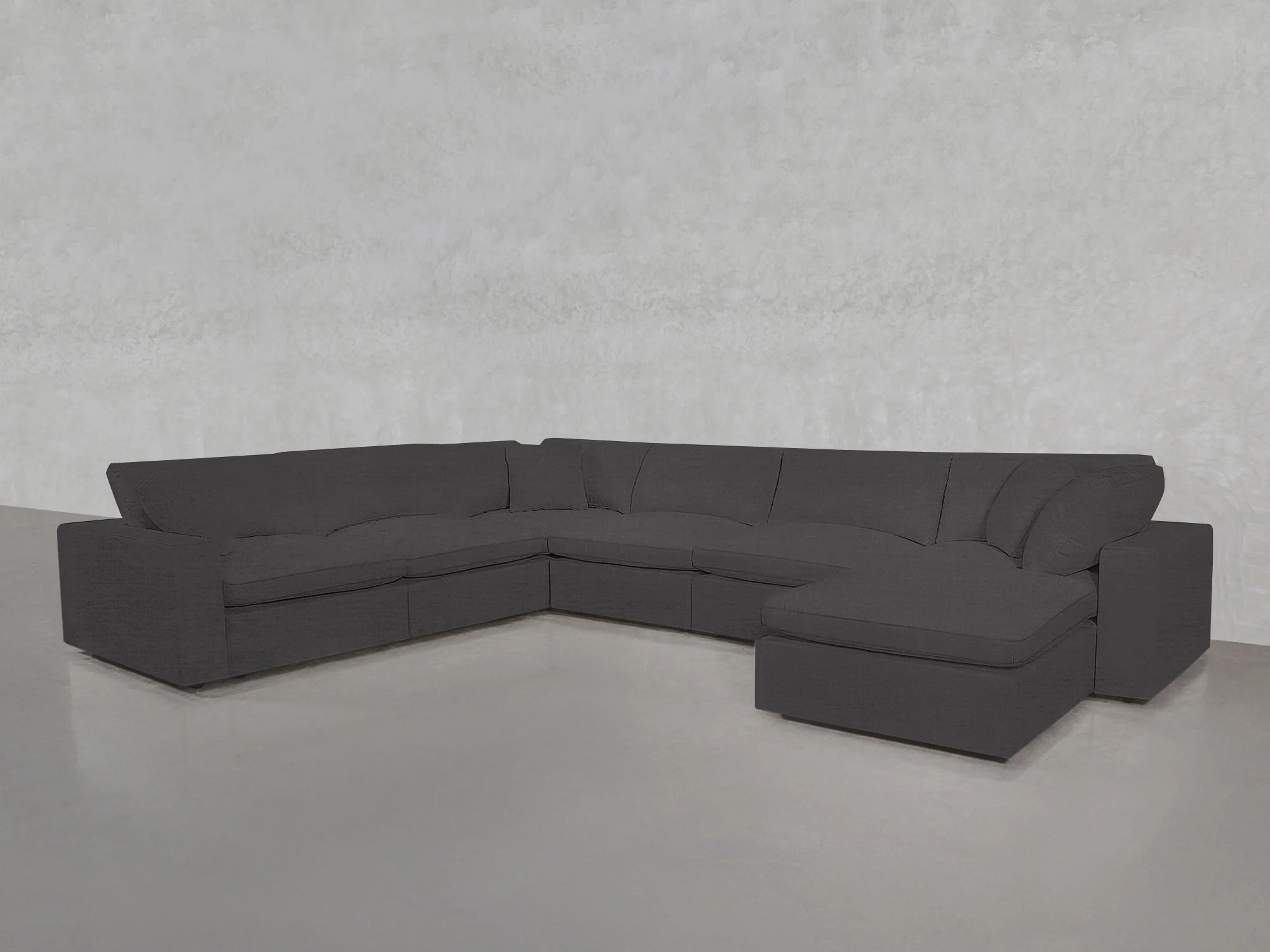 7-Seat Modular Chaise Corner Sectional - Image 201