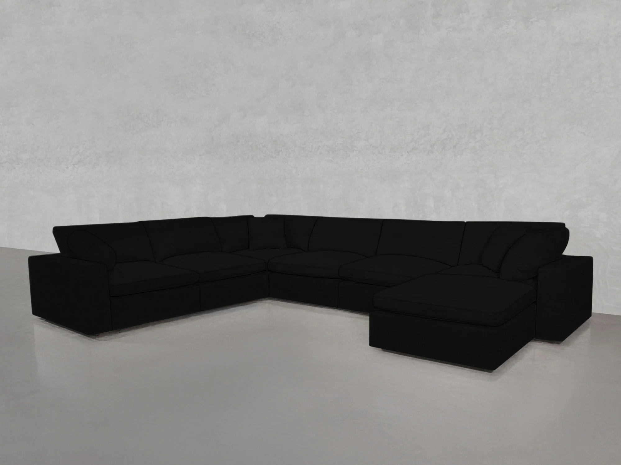 7-Seat Modular Chaise Corner Sectional - Image 213