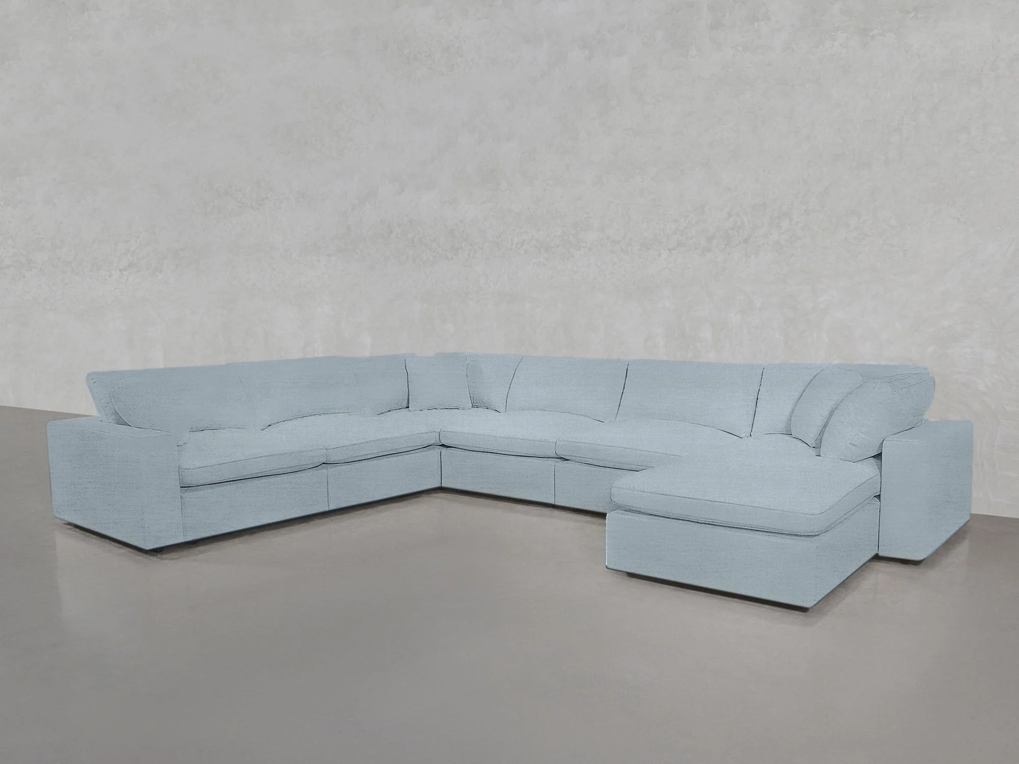 7-Seat Modular Chaise Corner Sectional - Image 225