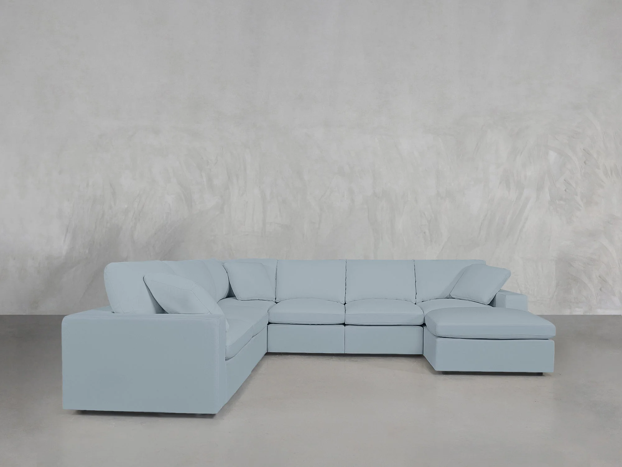 7-Seat Modular Chaise Corner Sectional - Image 226