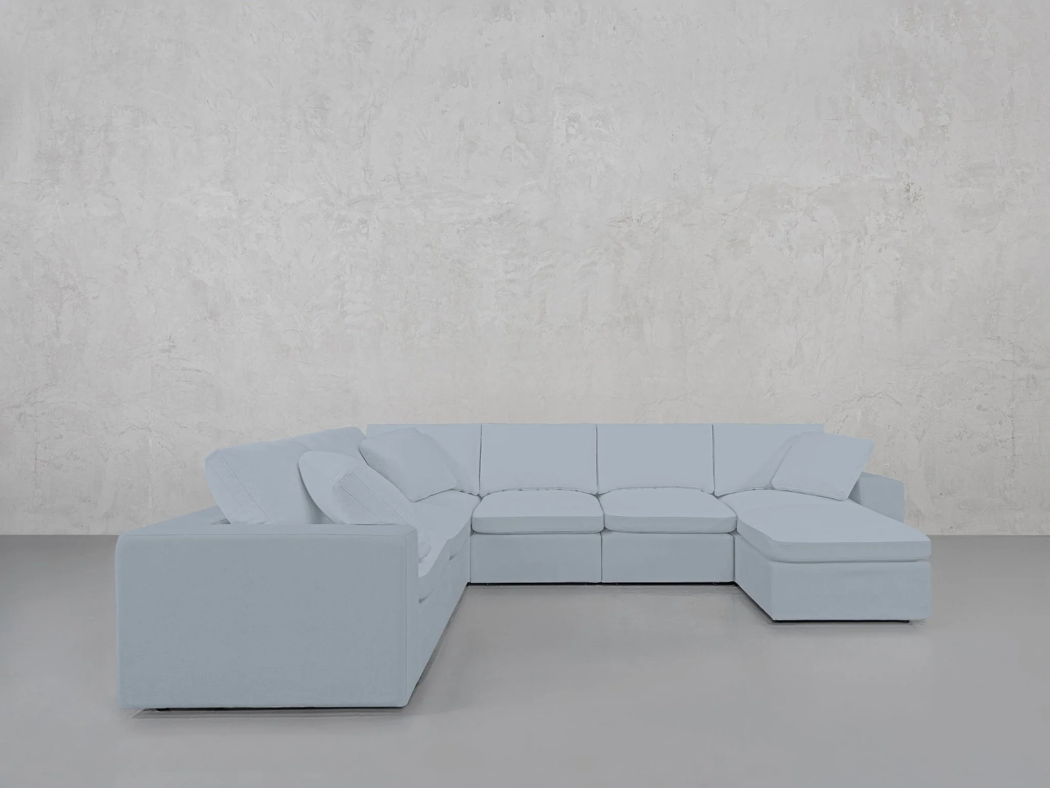 7-Seat Modular Chaise Corner Sectional - Image 227