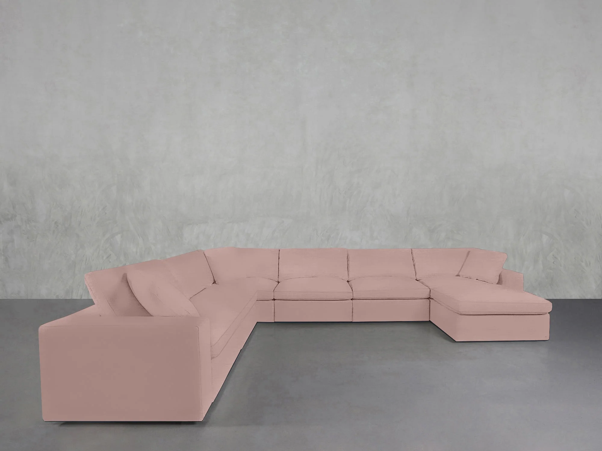 7-Seat Modular Chaise Corner Sectional - Image 235