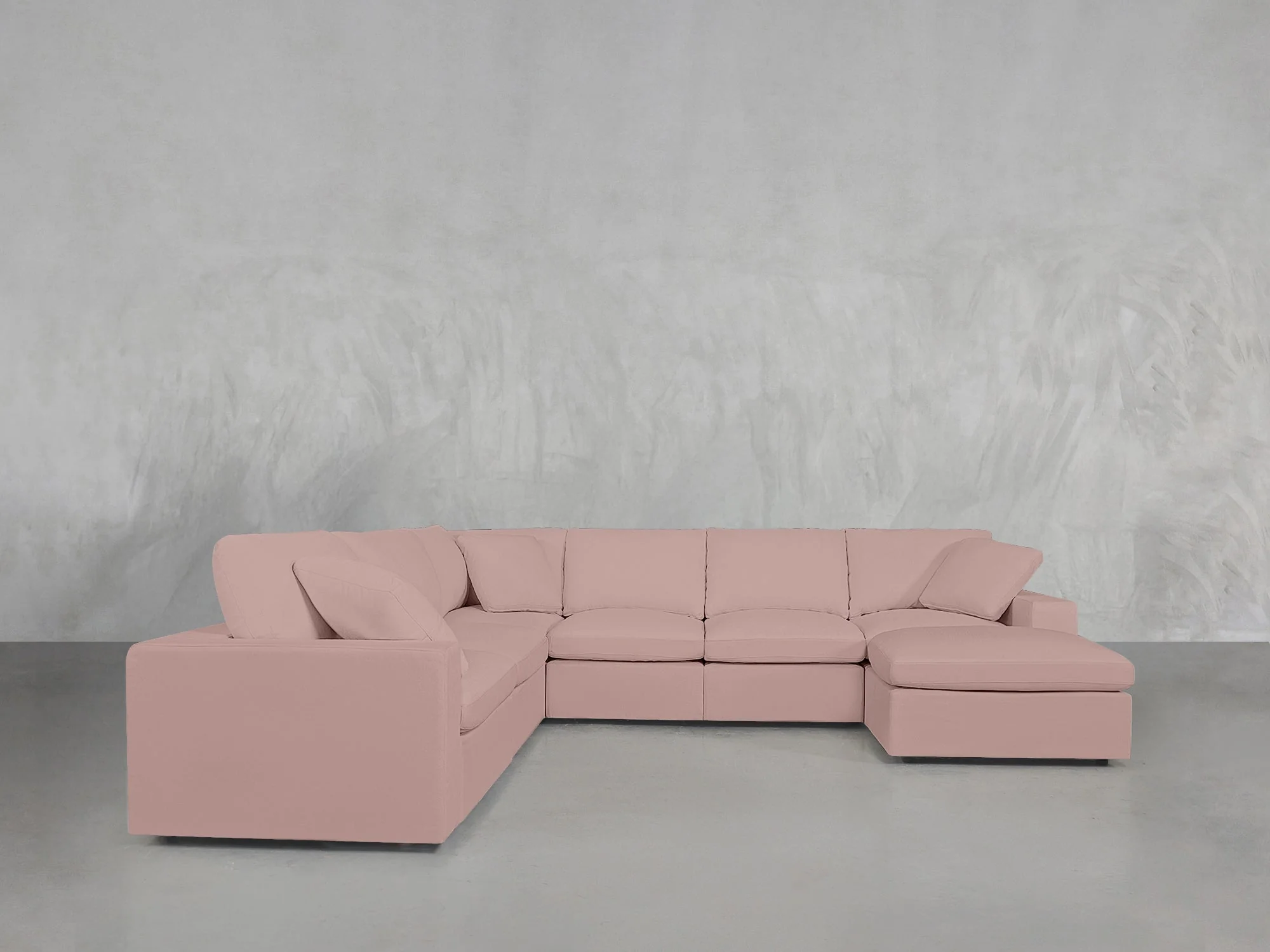 7-Seat Modular Chaise Corner Sectional - Image 238