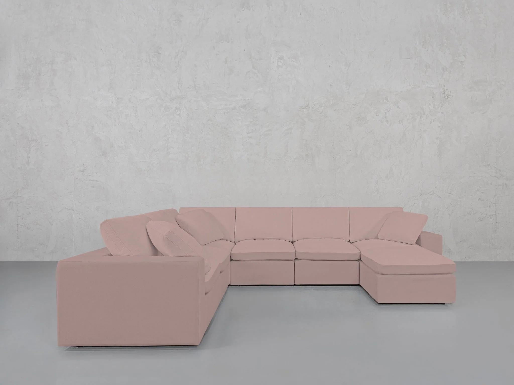 7-Seat Modular Chaise Corner Sectional - Image 239