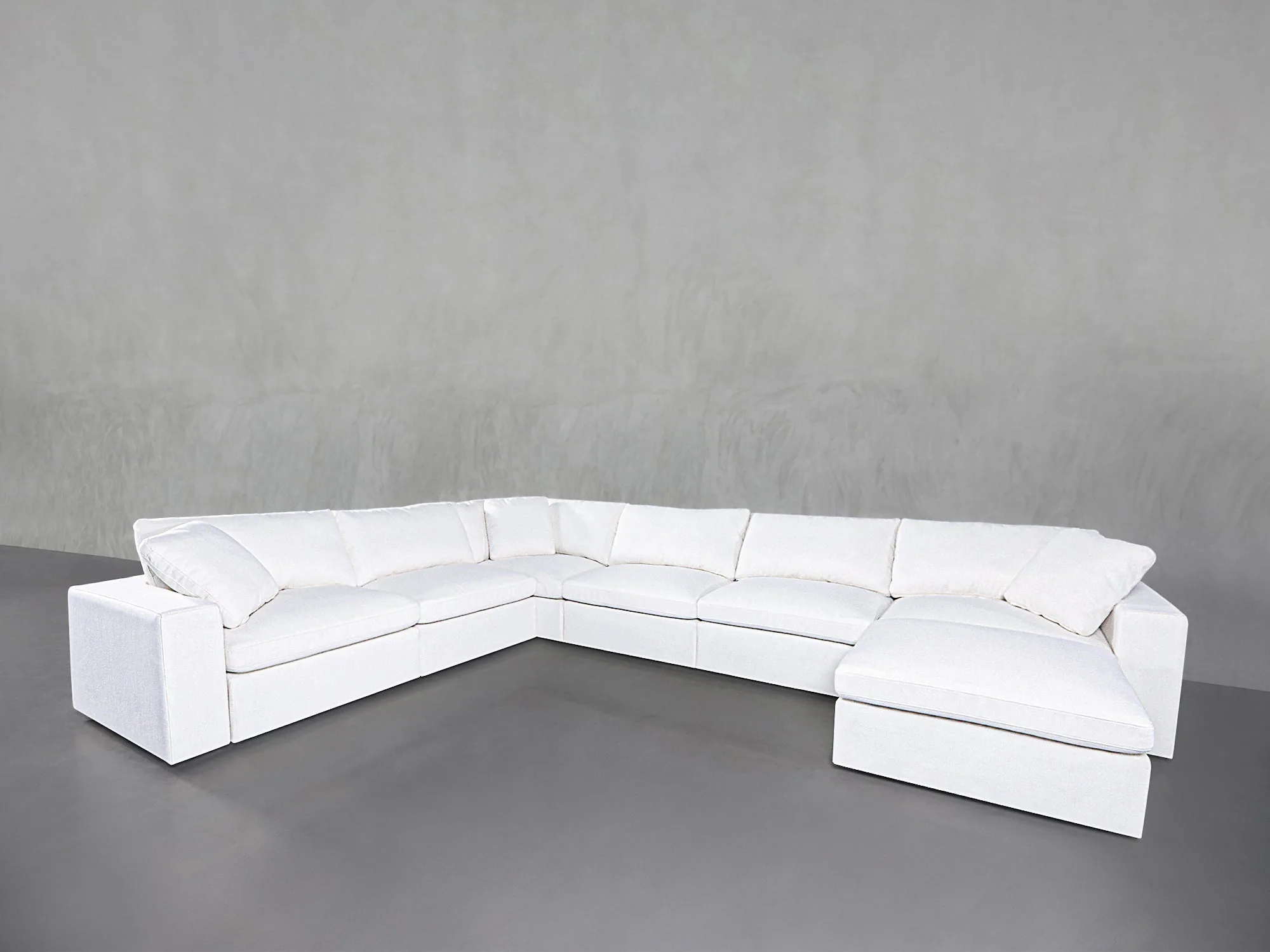 7-Seat Modular Chaise Corner Sectional - Image 3