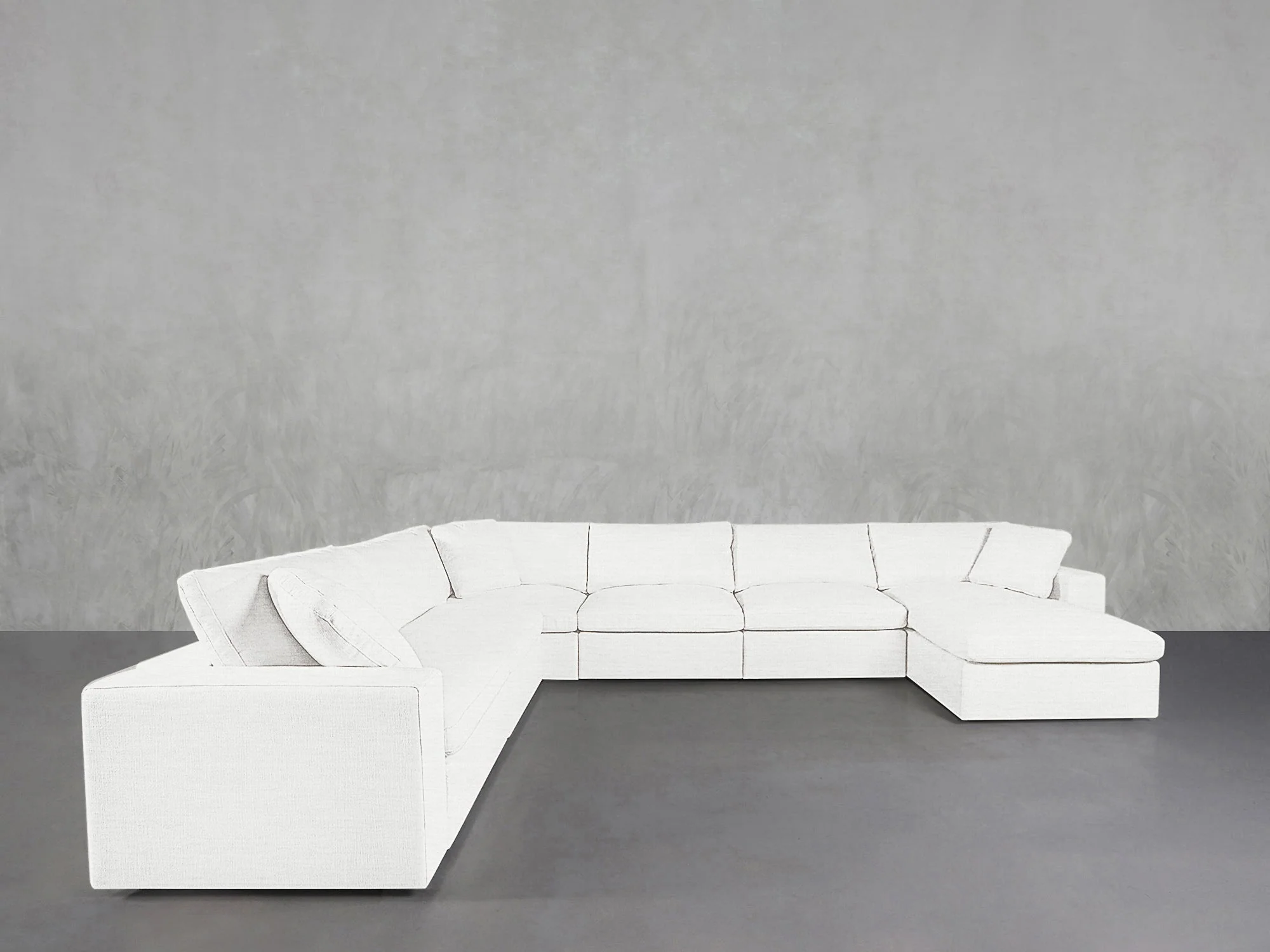 7-Seat Modular Chaise Corner Sectional - Image 48