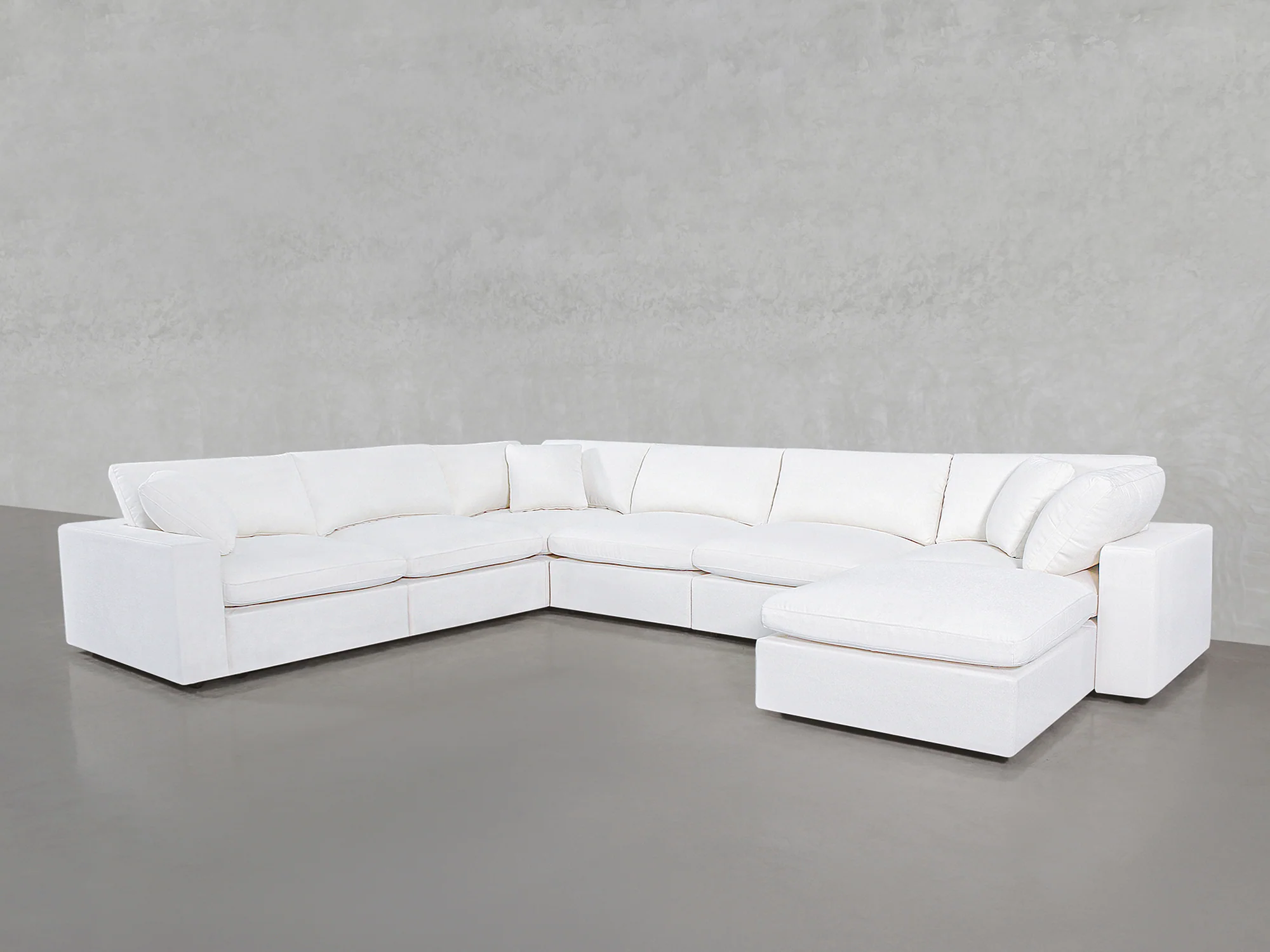 7-Seat Modular Chaise Corner Sectional - Image 5