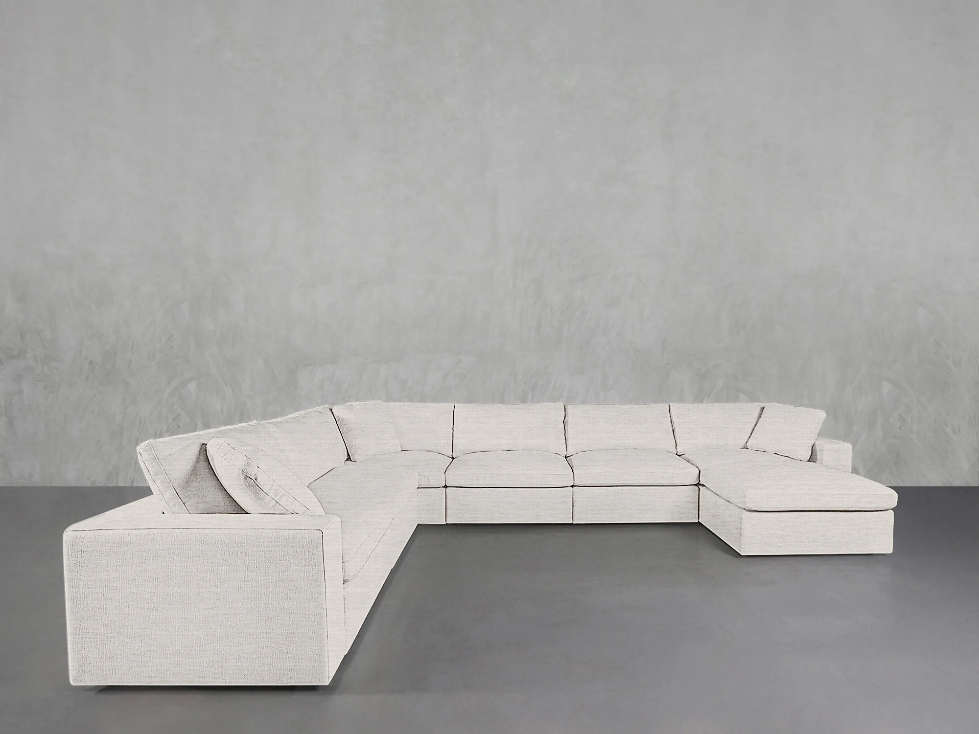 7-Seat Modular Chaise Corner Sectional - Image 60