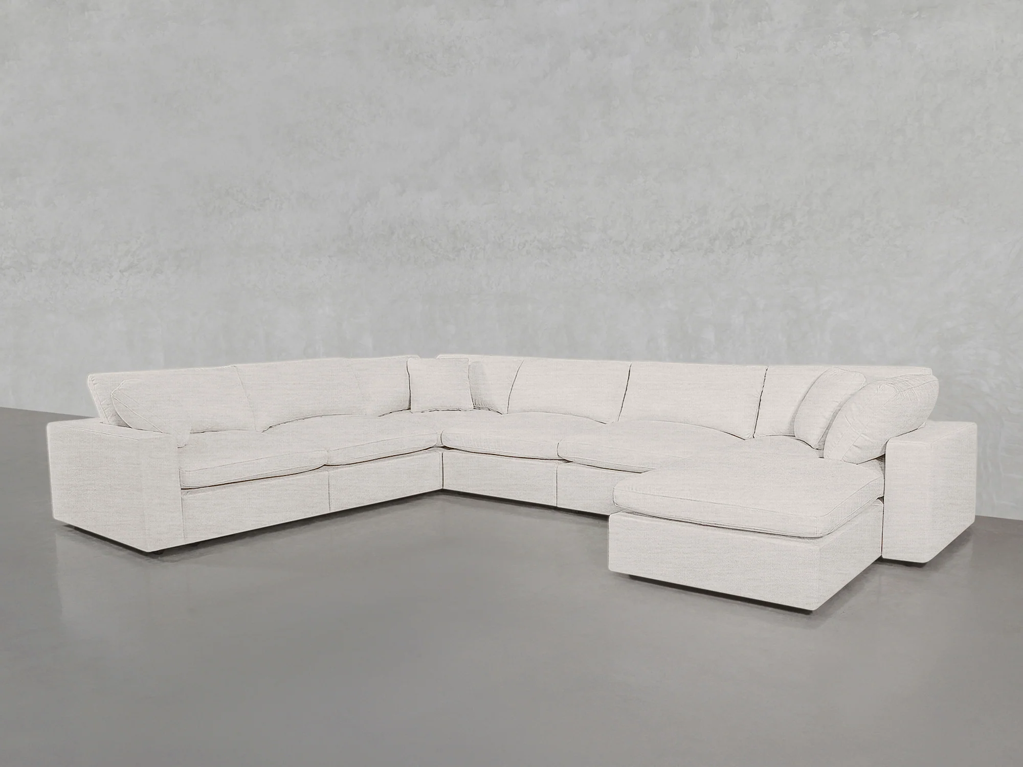 7-Seat Modular Chaise Corner Sectional - Image 62