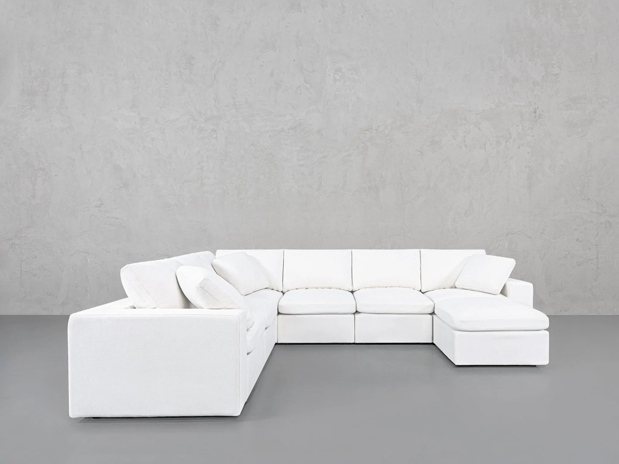 7-Seat Modular Chaise Corner Sectional - Image 7
