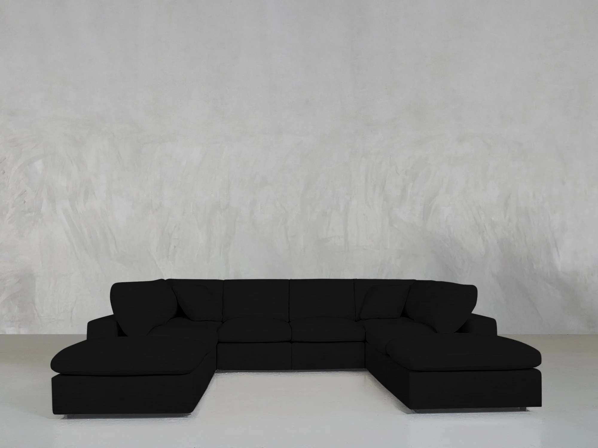 8-Seat Modular Double Lounger U-Sectional - Image 100